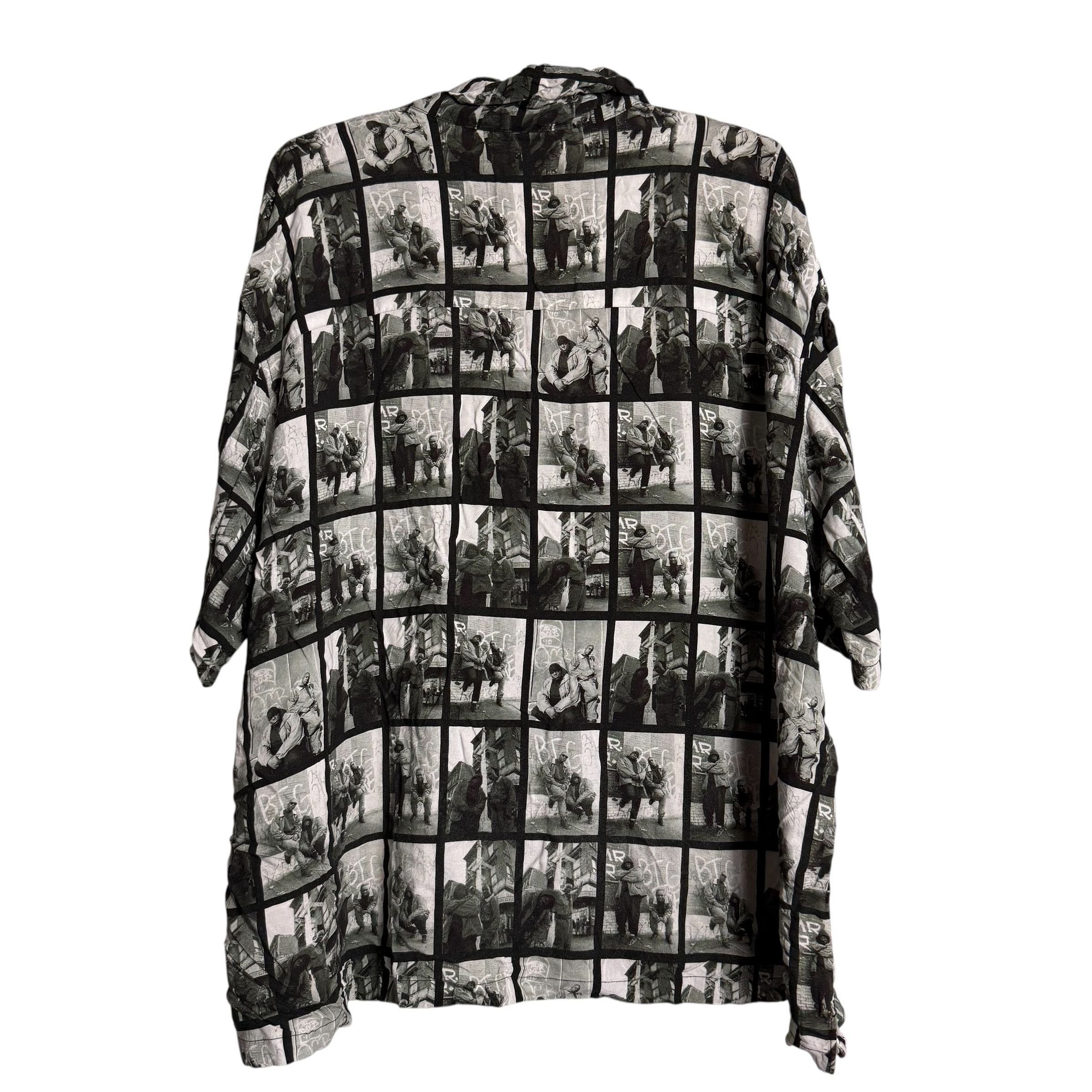 H&M 🔥RARE🔥H&M The Notorious BIG AllPrint Oversize Button Shirt Size US XL / EU 56 / 4 - 3 Thumbnail
