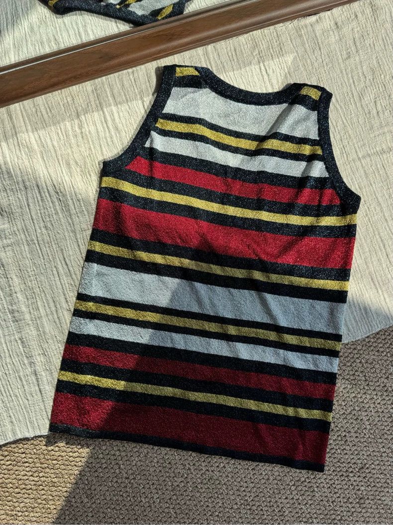 Gucci Gucci Color-matched striped sleeveless pullover vest Size S / US 4 / IT 40 - 2 Thumbnail