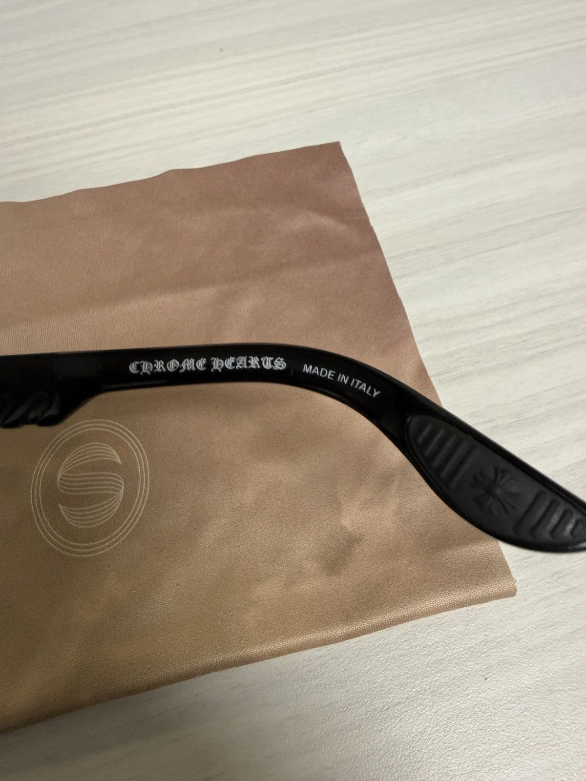 Chrome Hearts Chrome hearts disco stick sunglasses. Gloss black Size ONE SIZE - 5 Thumbnail