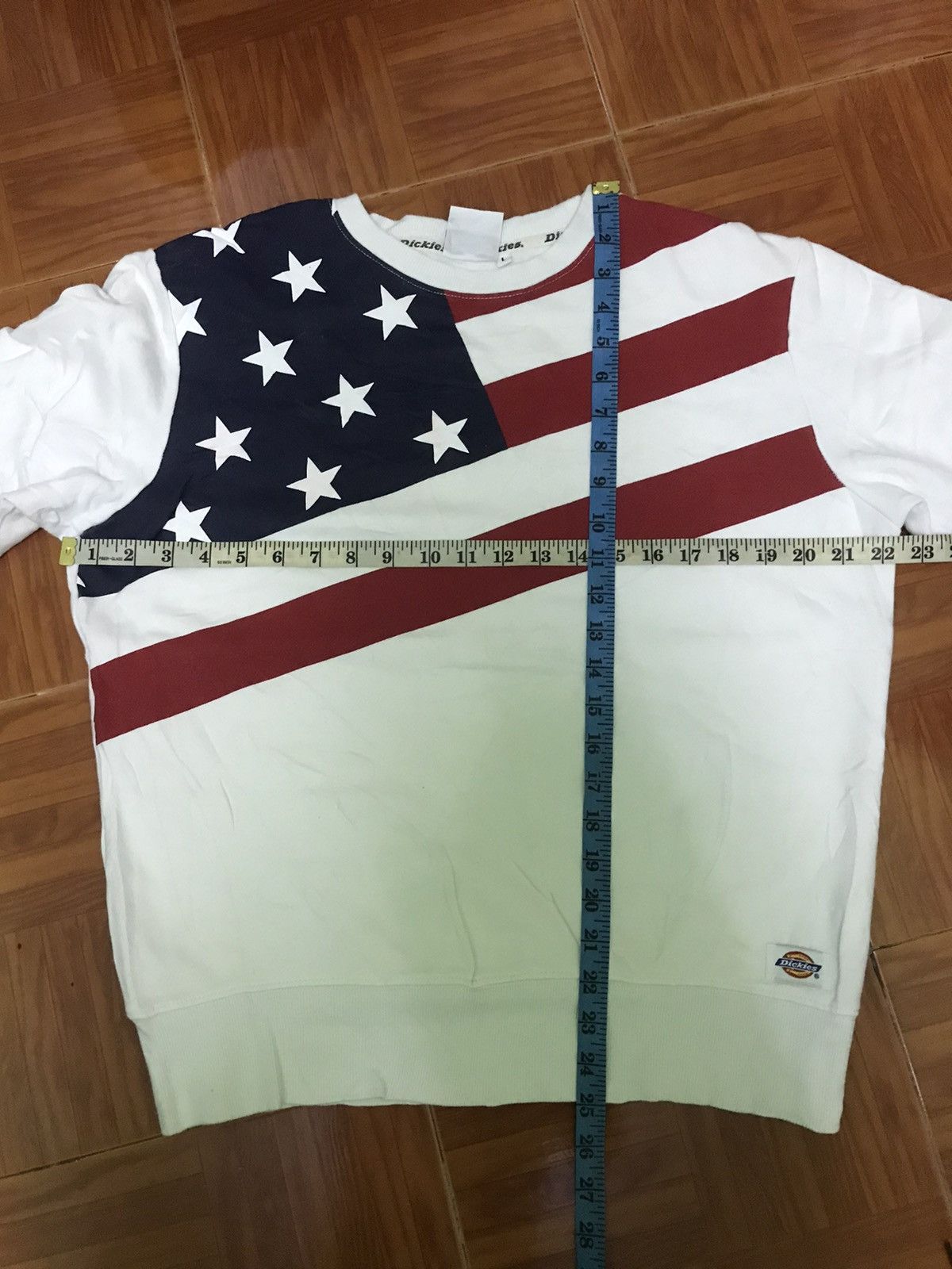 Dickies × Vintage Very rare ‼️ vintage dickies white sweatshirt Size US L / EU 52-54 / 3 - 10 Thumbnail