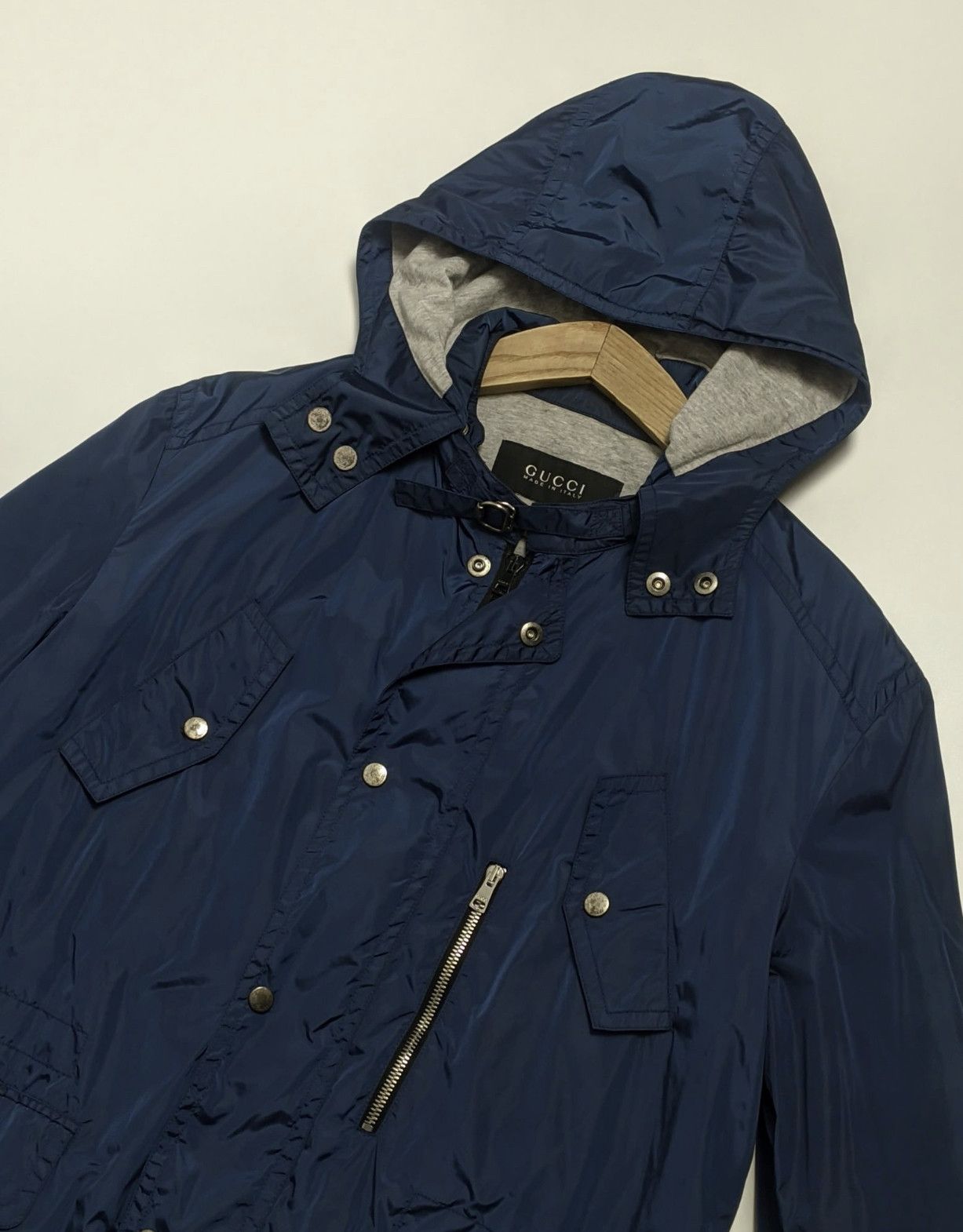 Designer × Gucci Gucci Nylon Jacket Vintage Size US L / EU 52-54 / 3 - 2 Thumbnail