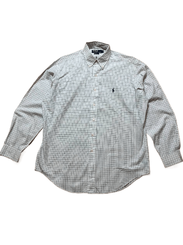 Polo Ralph Lauren Polo Ralph Lauren 100% Cotton Checkered Button Up Shirt Size US L / EU 52-54 / 3 - 1 Thumbnail