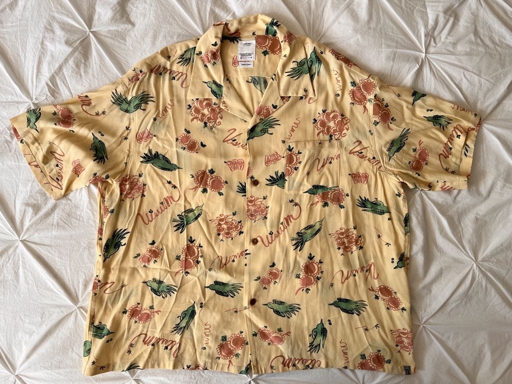 Visvim WALLIS SHIRT S/S SUNNYBIRD Yellow sz 3 Size US L / EU 52-54 / 3 - 1 Thumbnail
