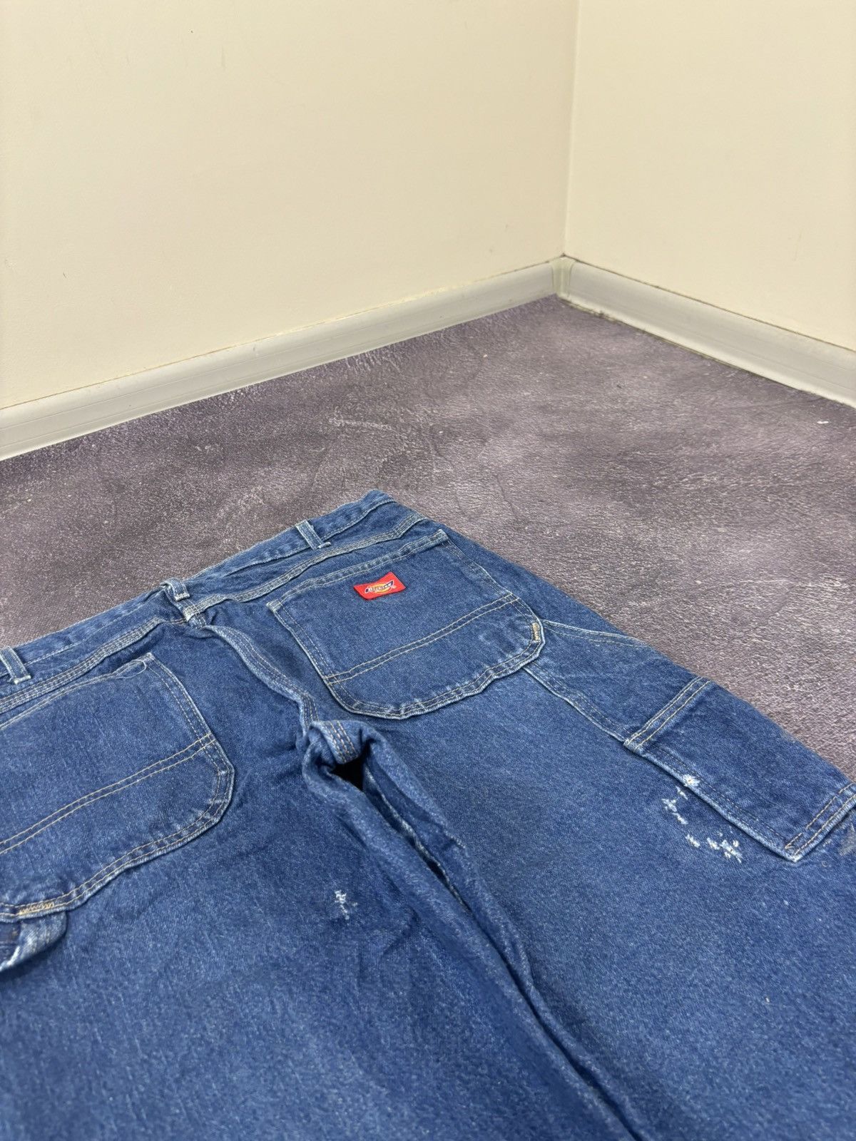 Dickies Vintage Dickies USA Blue Denim Y2K Hype Baggy Jeans Size US 36 / EU 52 - 6 Thumbnail