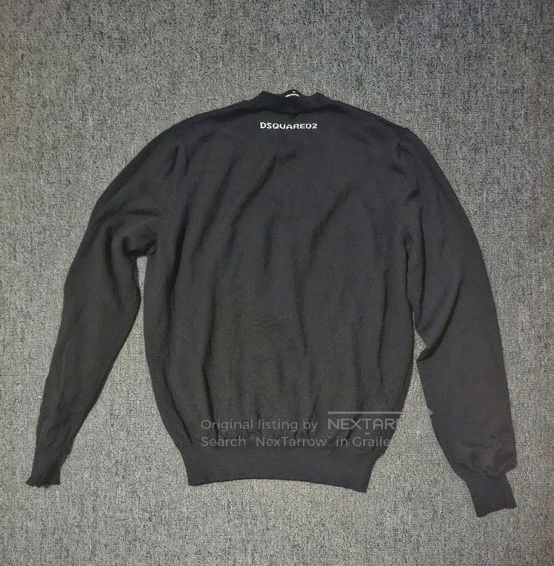 Dsquared2 Dsquared2 Black Wool Sweater M. Size US M / EU 48-50 / 2 - 4 Thumbnail