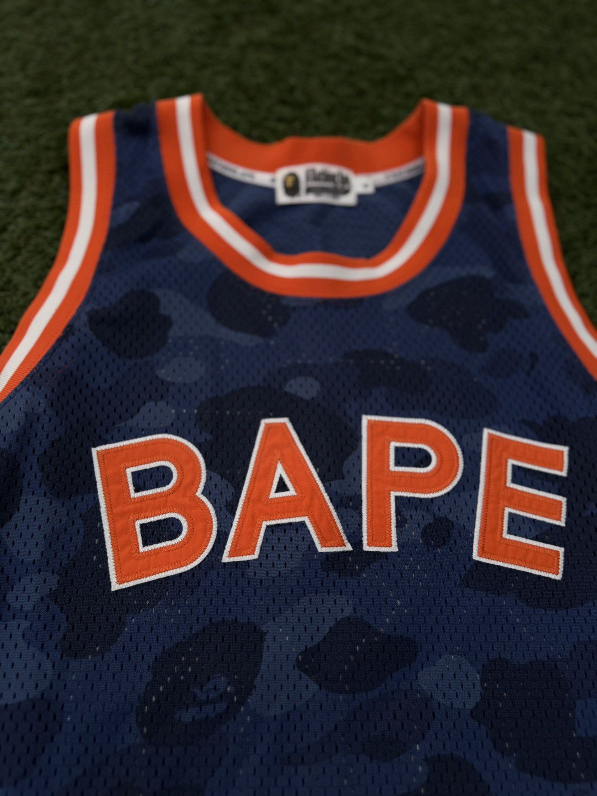 Bape Bape Jersey Blue Orange “88” Men’s Size (XL) Size US XL / EU 56 / 4 - 7 Thumbnail