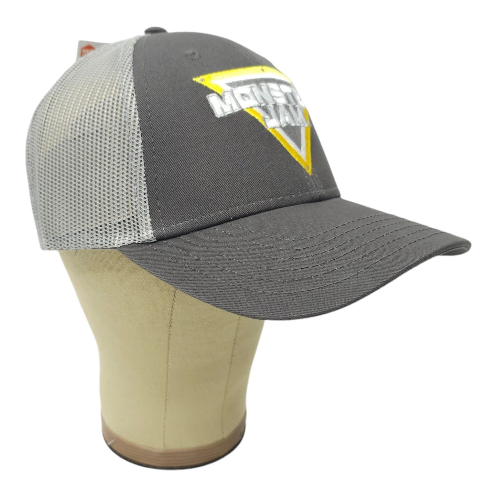 Other Monster Jam Embroidered Logo Mesh Snapback Cap Chino Twill Size ONE SIZE - 3 Thumbnail