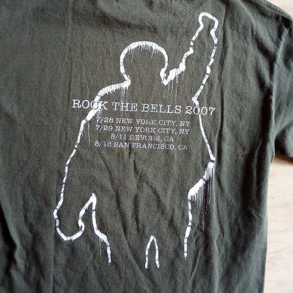 2007 rock the bells Rage Against The Machine Concert outlet Tee Size XL