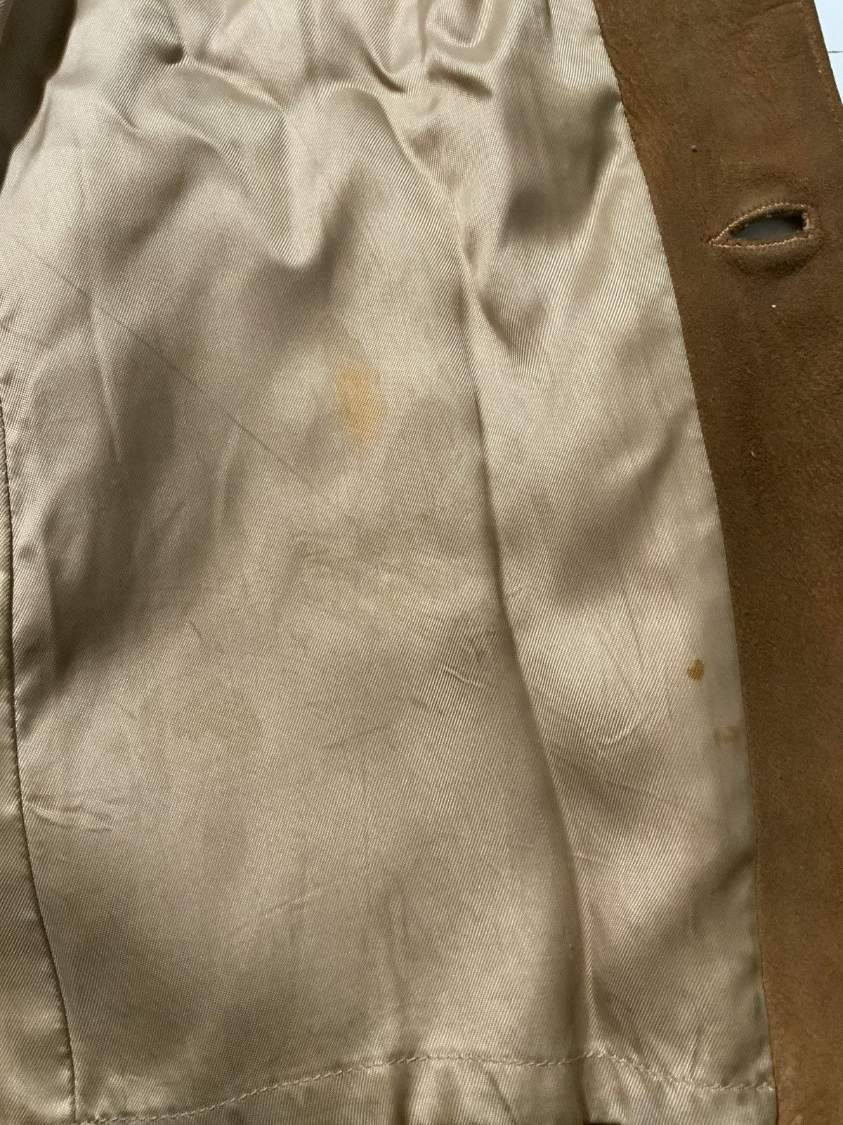 Vintage Vintage 1940s 1950s Summers Suede Barn Chore Leather Jacket Size US M / EU 48-50 / 2 - 13 Thumbnail
