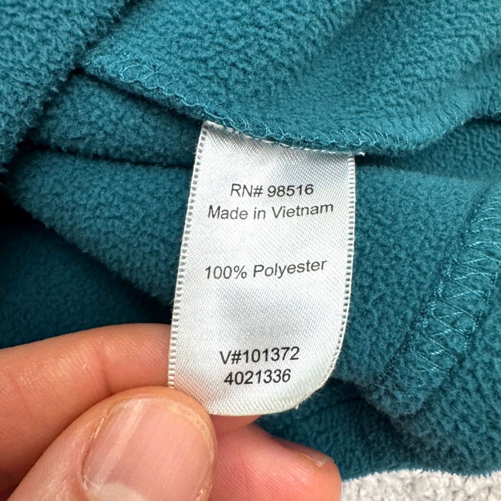 Coldwater Creek Coldwater Creek Fleece Vest Women 2X Plus Teal Green Full Zip Snap Casual Jacket Size XXL / US 16-18 / IT 52-54 - 5 Thumbnail