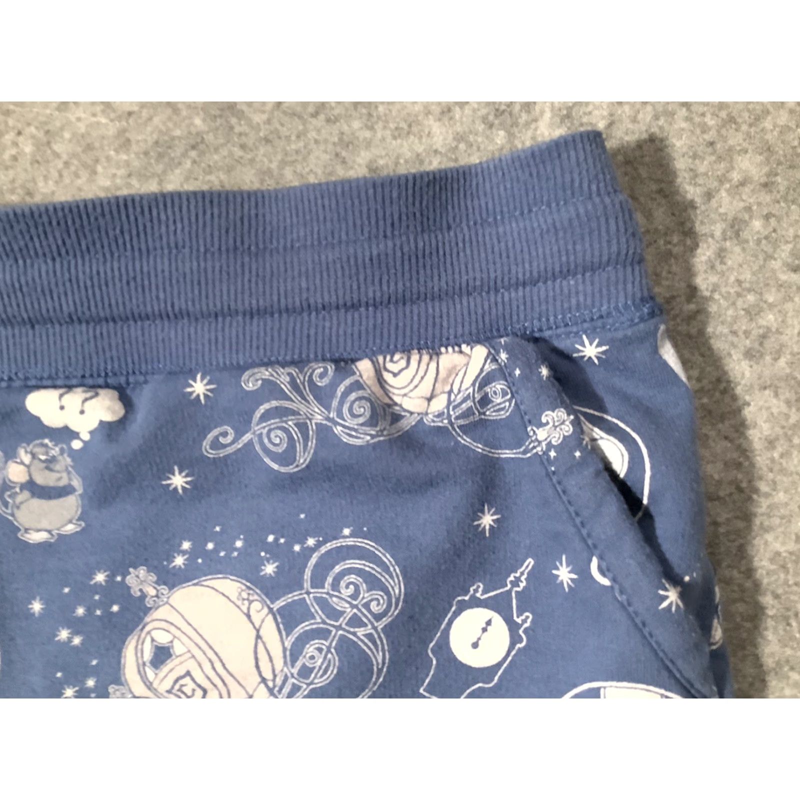 Disney Disney Cinderella Sleepwear Blue Soft Athletic Shorts Size Large Size 36" / US 14 / IT 50 - 3 Thumbnail