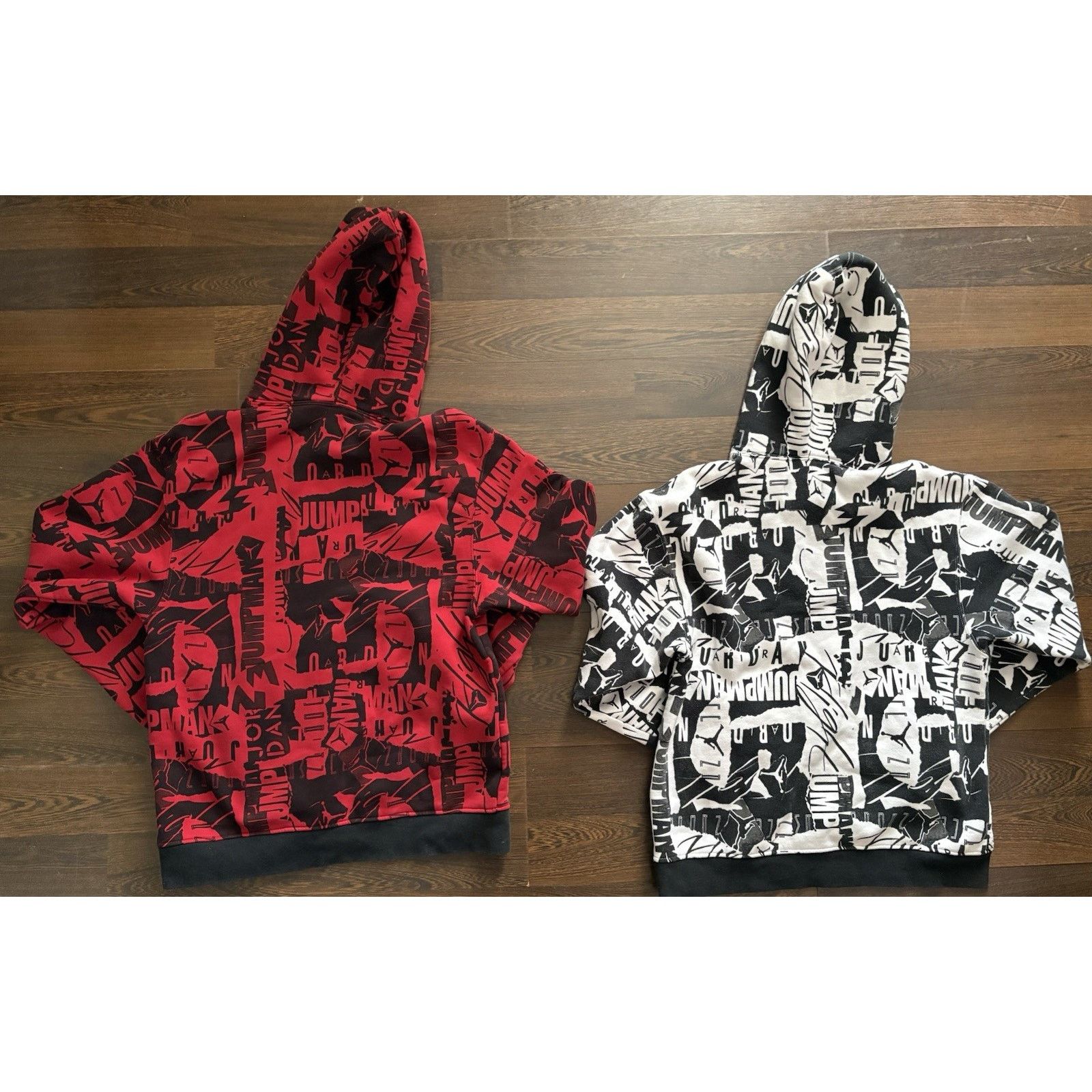 Jordan Brand Jordan Hoodie Wht/Blk Jumpman Mens Sweatshirt DA9814-100 SzM Size US M / EU 48-50 / 2 - 2 Thumbnail