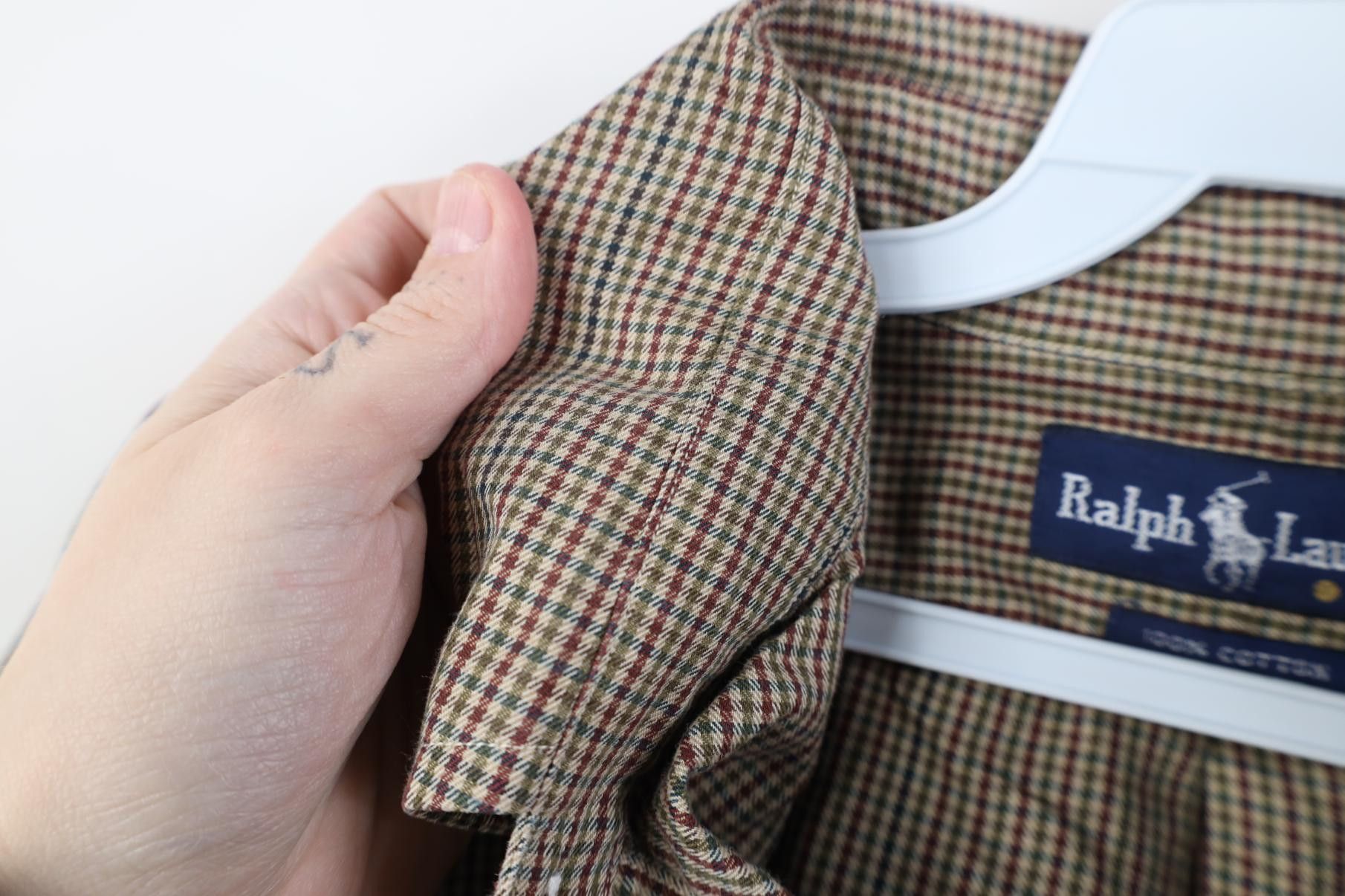 Polo Ralph Lauren Vintage 90s Ralph Lauren Collared Button Down Shirt Cotton Size US XL / EU 56 / 4 - 6 Thumbnail