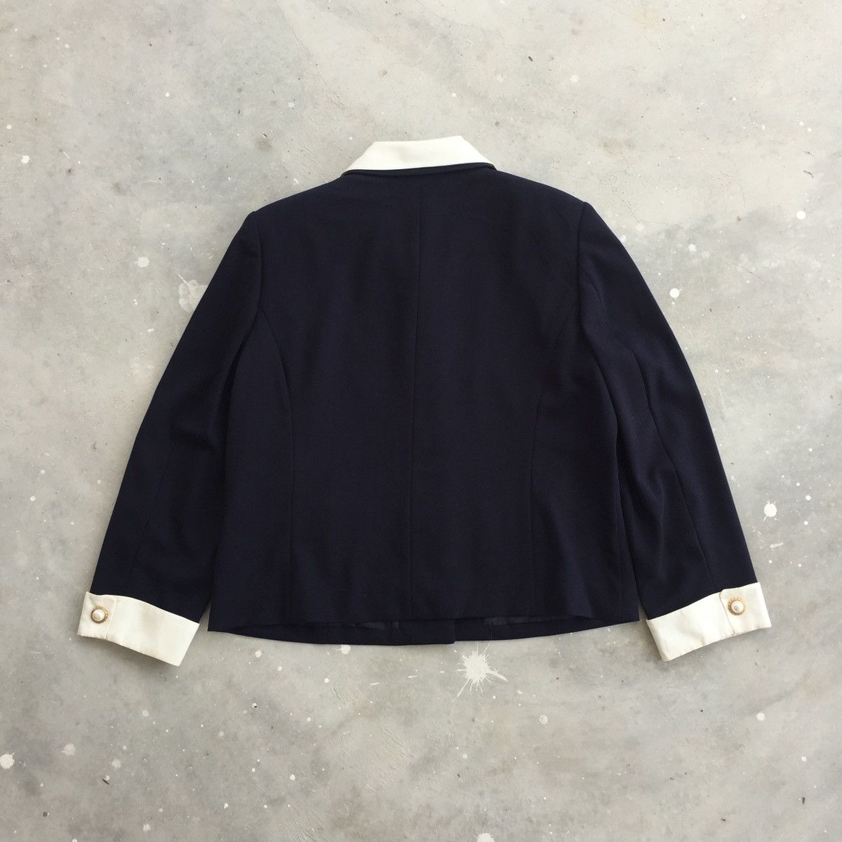 Burberry BURBERRYS Contrast Collar Blazer Size S / US 4 / IT 40 - 3 Thumbnail