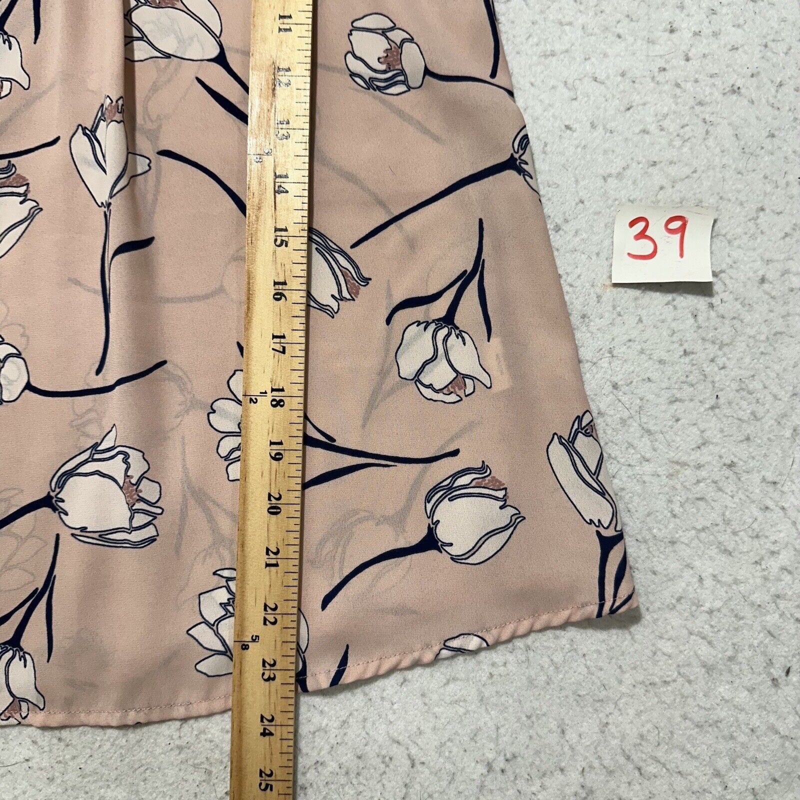 Other Sienna Sky XS Short Sleeve Blouse Pink Floral Top Size XS / US 0-2 / IT 36-38 - 9 Thumbnail