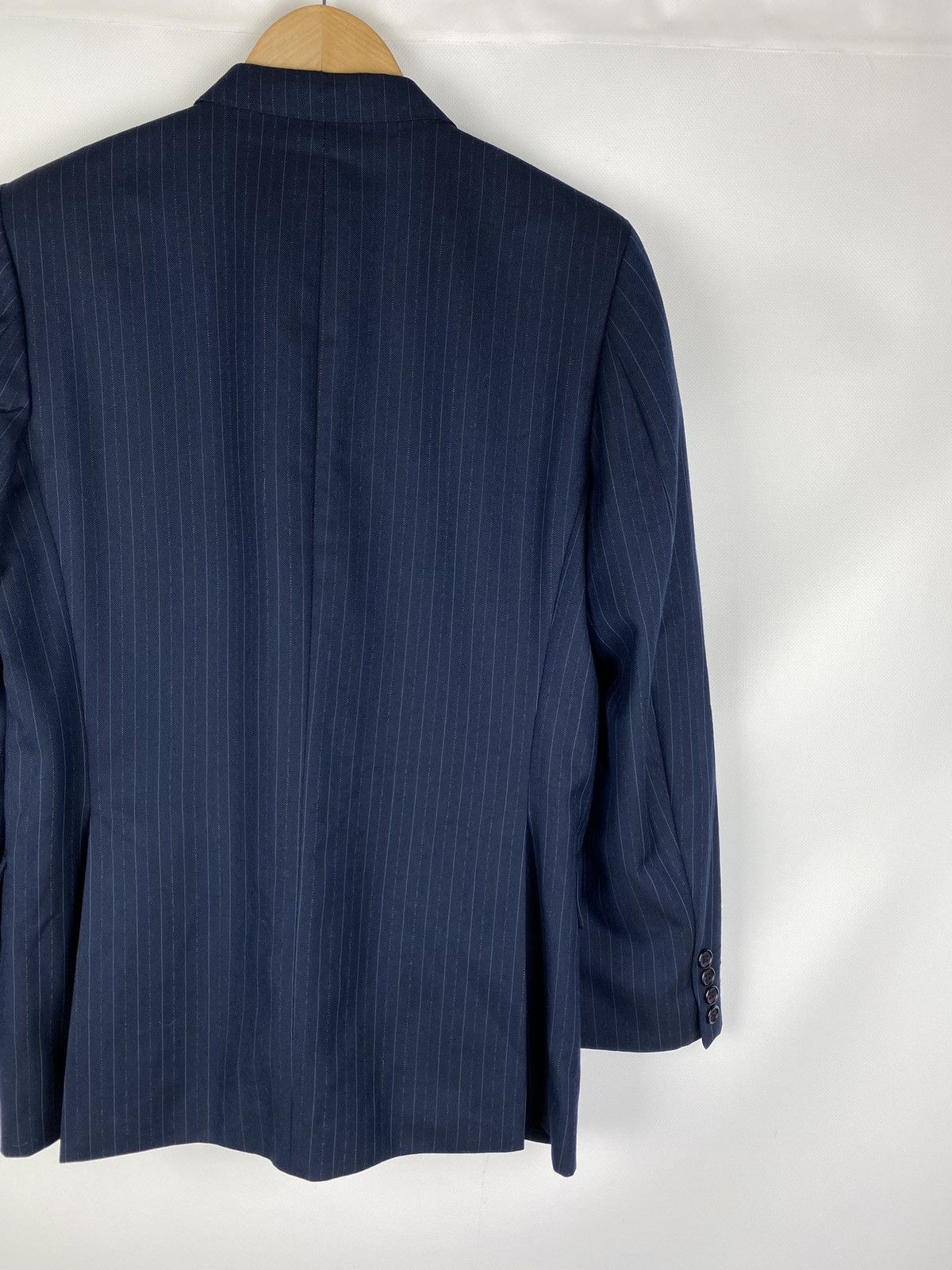Christian Dior Monsieur × Dior × Vintage Christian Dior Monsieur vintage wool striped blazer jacket Size 40R - 13 Thumbnail