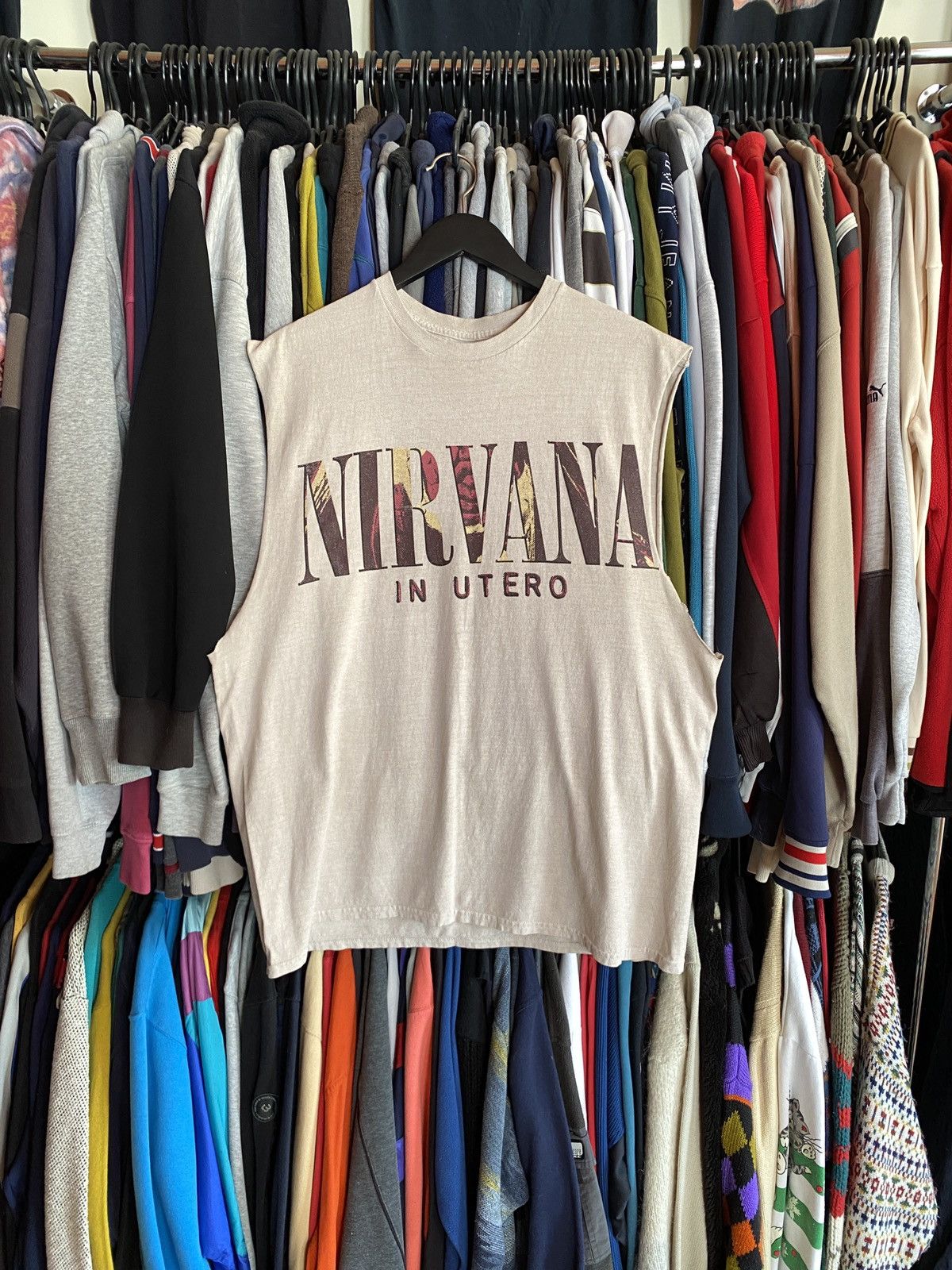 Nirvana VINTAGE NIRVANA IN UTERO TANK TOP Size US XL / EU 56 / 4 - 1 Thumbnail