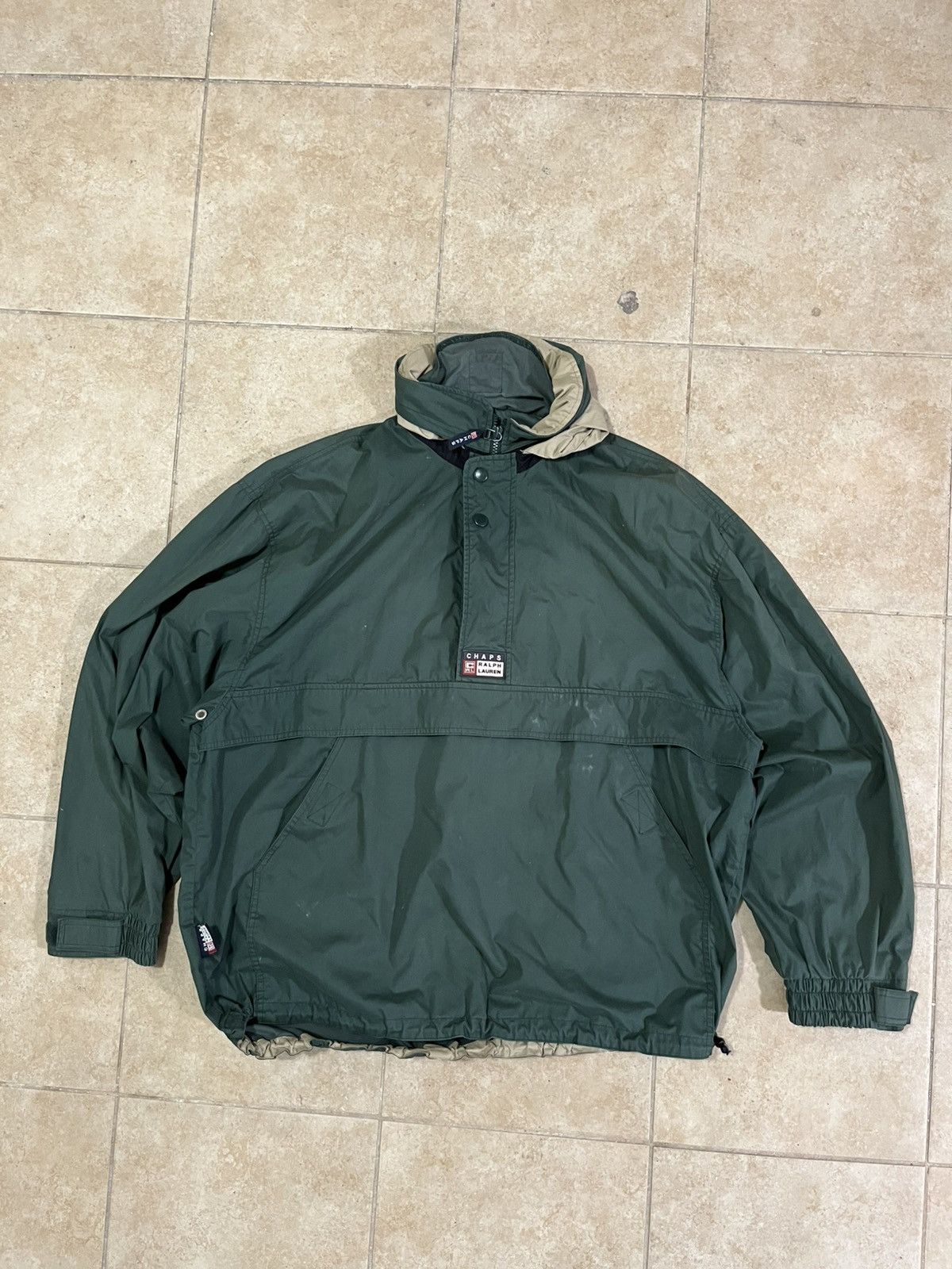 Polo Ralph Lauren Vintage 90 Chaps Ralph Lauren Polo Anorak Windbreaker Jacket Size US XL / EU 56 / 4 - 1 Thumbnail