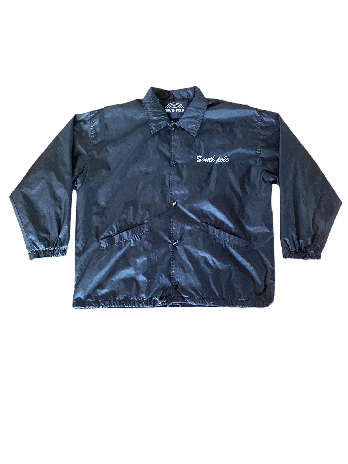 Southpole Vintage Southpole Big Logo Nylon Jacket XXL Size US XXL / EU 58 / 5 - 2 Thumbnail