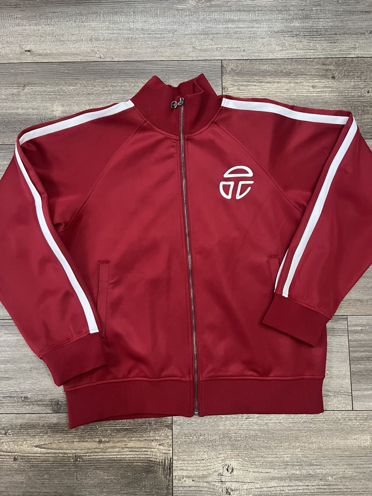 Telfar TELFAR Track Jacket Oxblood XL Size US XL / EU 56 / 4 - 1 Thumbnail