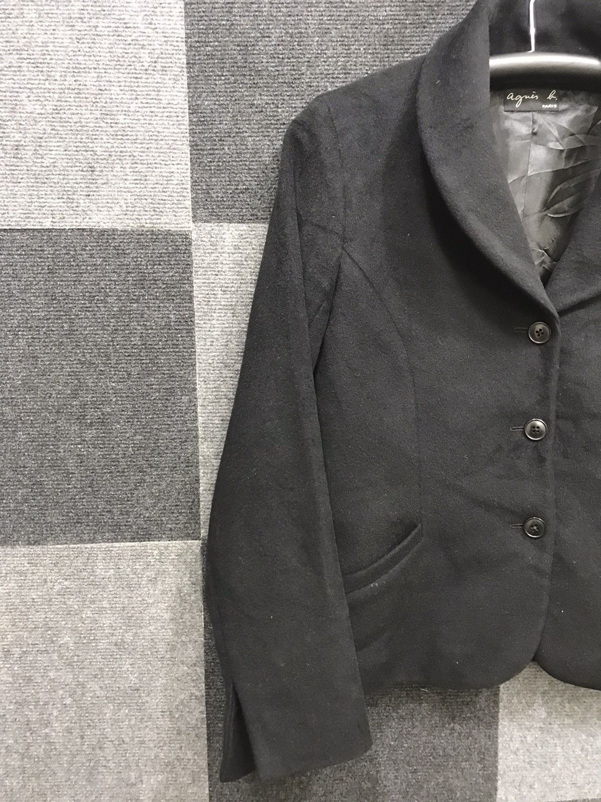 agnes b. Agnes b Shawl Collar Blazer Size XS / US 0-2 / IT 36-38 - 3 Thumbnail