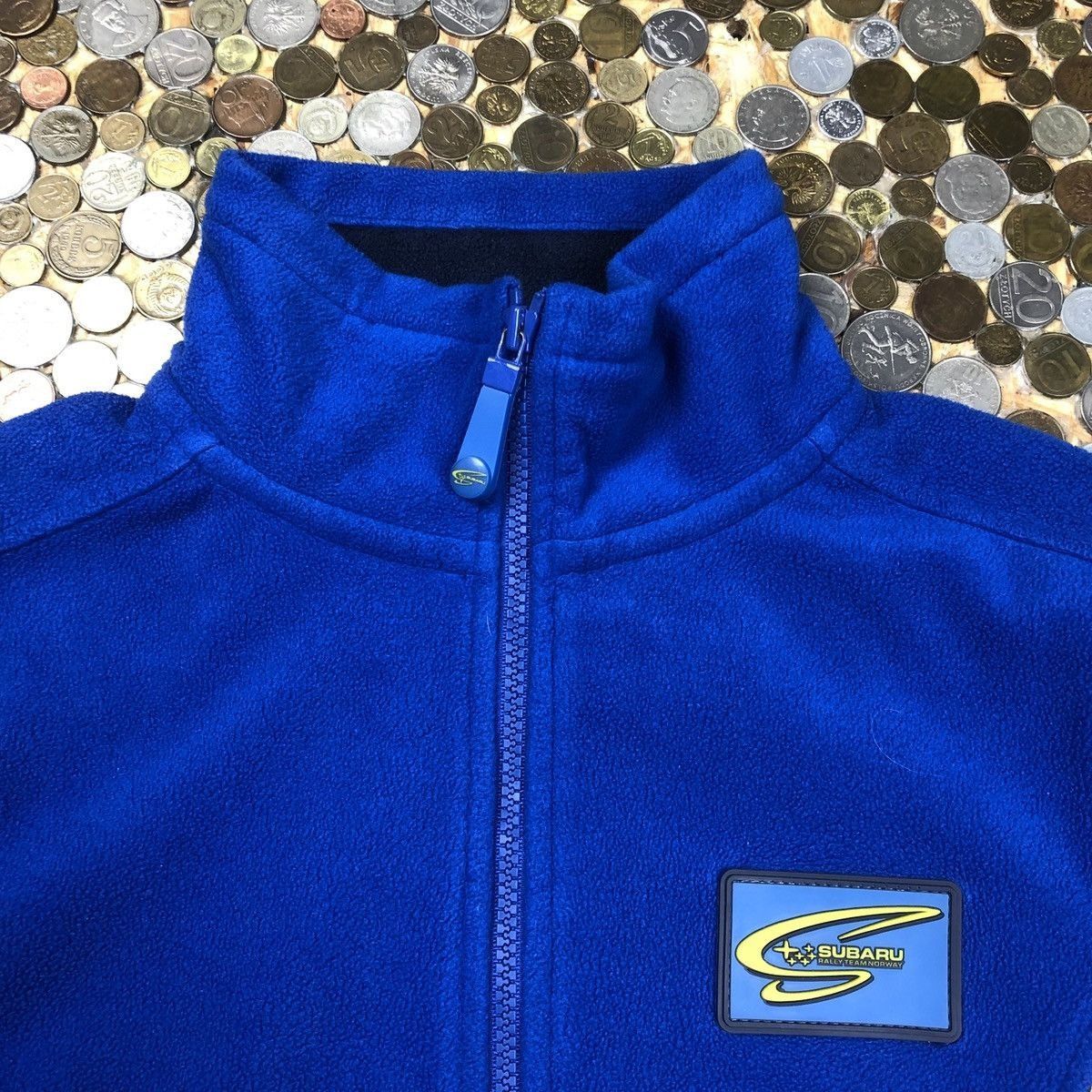 Vintage Subaru Vintage zip flecce sweatshirt Size S / US 4 / IT 40 - 2 Thumbnail