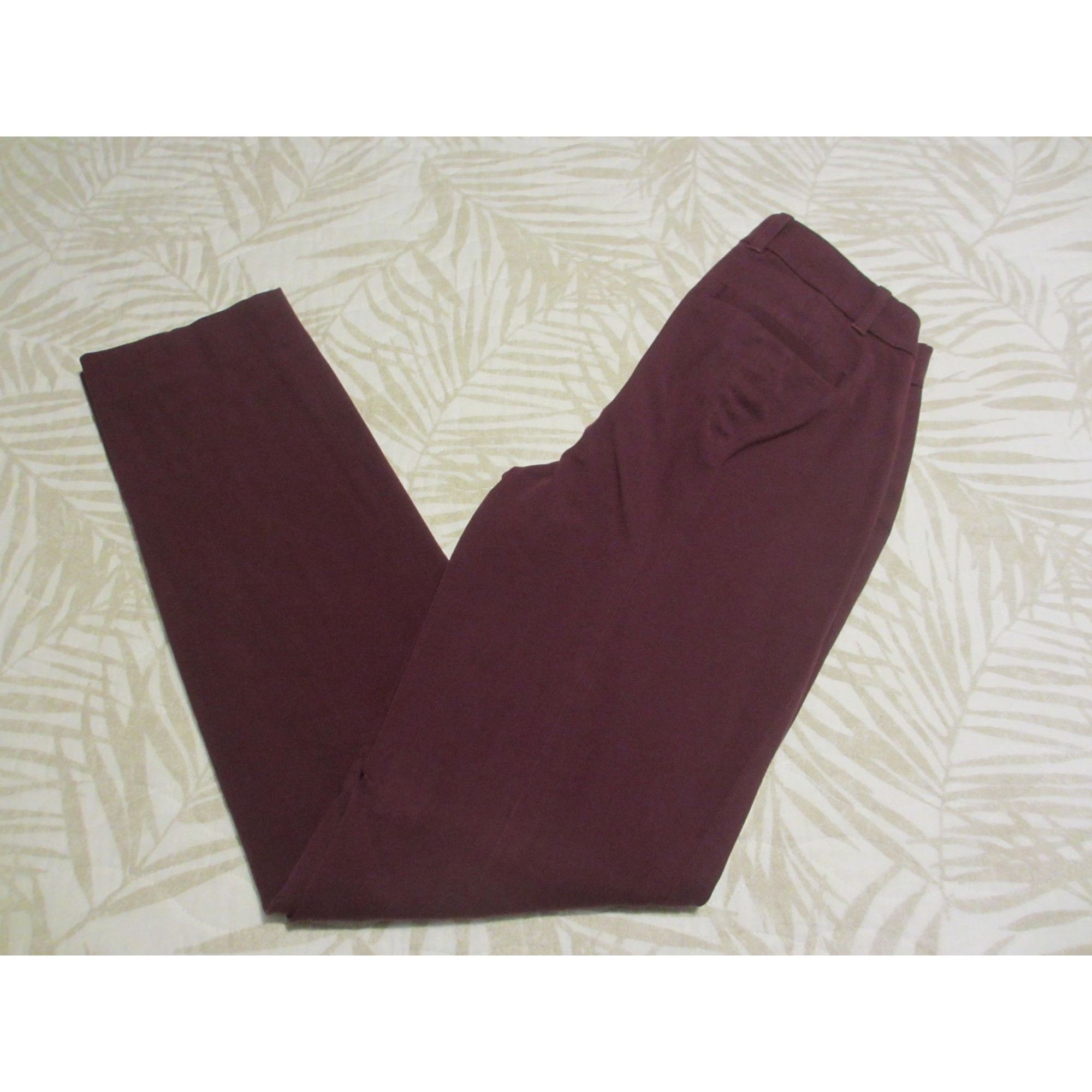 J.Crew J.Crew StretchPurple Slim Fit Pants 2R Size 26" / US 2 / IT 38 - 1 Thumbnail