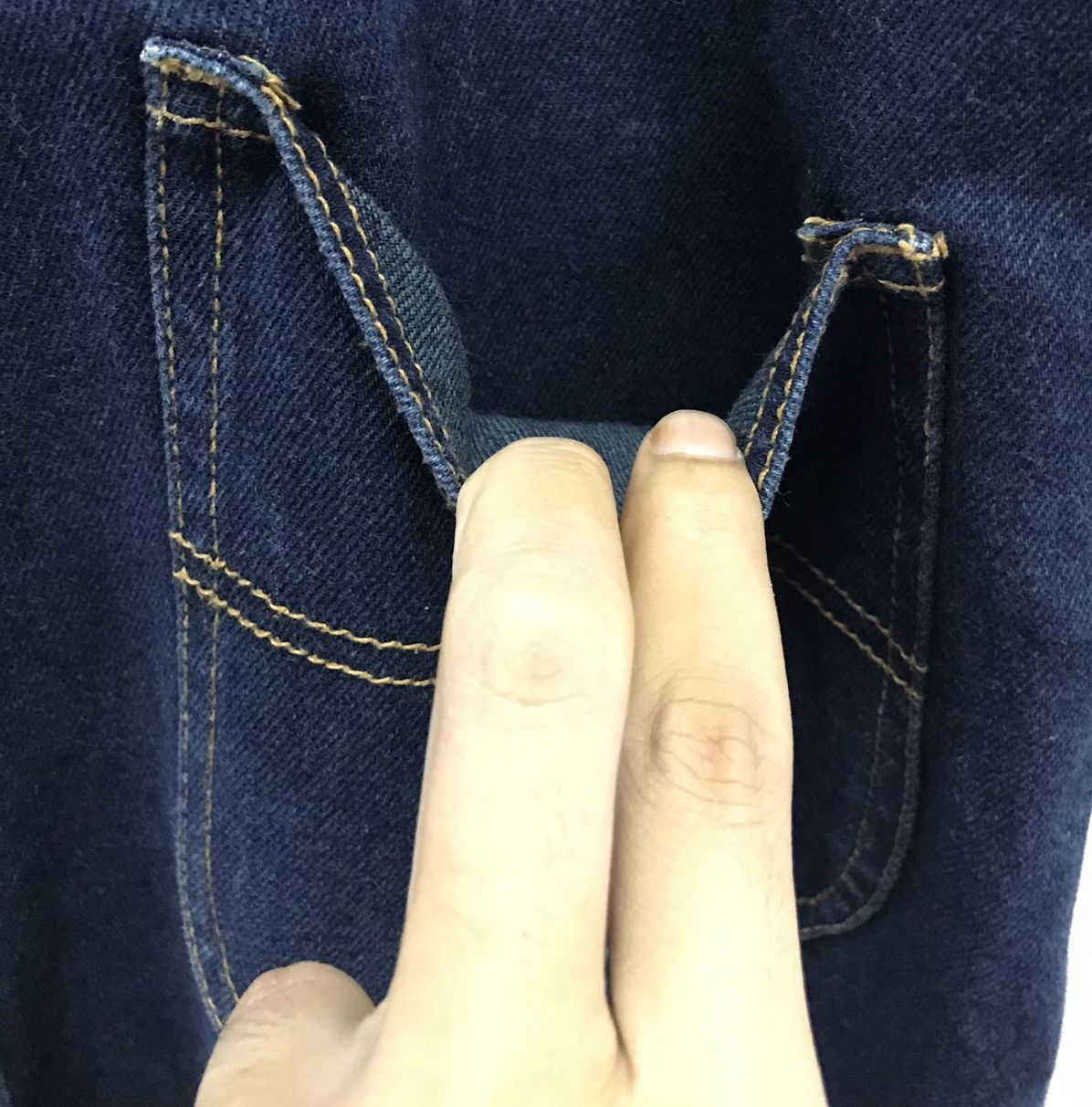 Japanese Brand × Vintage Vintage Back&Forth Jeans Overall Size US 34 / EU 50 - 11 Thumbnail