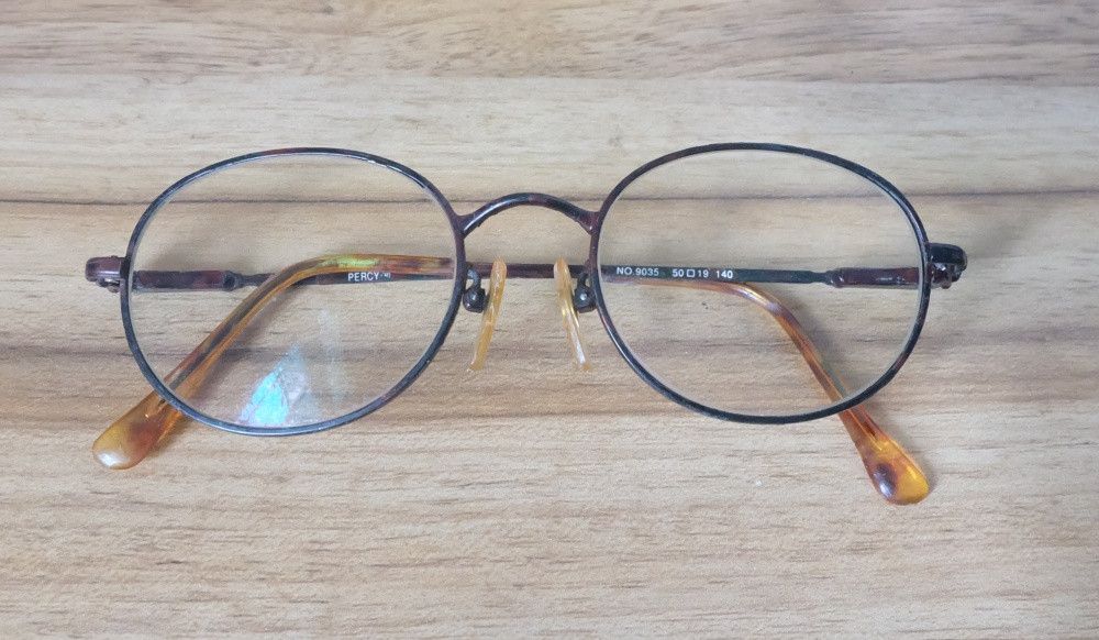 Japanese Brand Percy Glasses Tortoiseshell Frame Size ONE SIZE - 2 Thumbnail