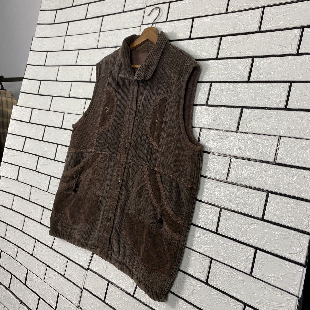Japanese Brand 📌Vintage Vest Jacket Embroidery Unbranded Issey Miyake Size US M / EU 48-50 / 2 - 3 Thumbnail