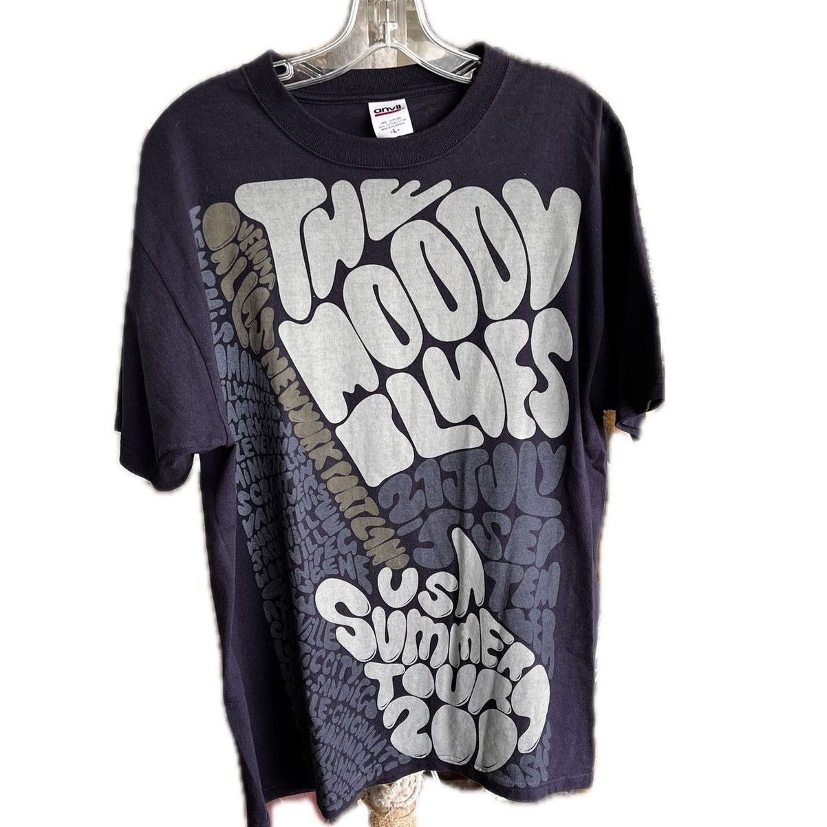 Anvil Moody Blues 2009 USA Summer Tour concert tee Men’s L unisex Size US L / EU 52-54 / 3 - 1 Thumbnail