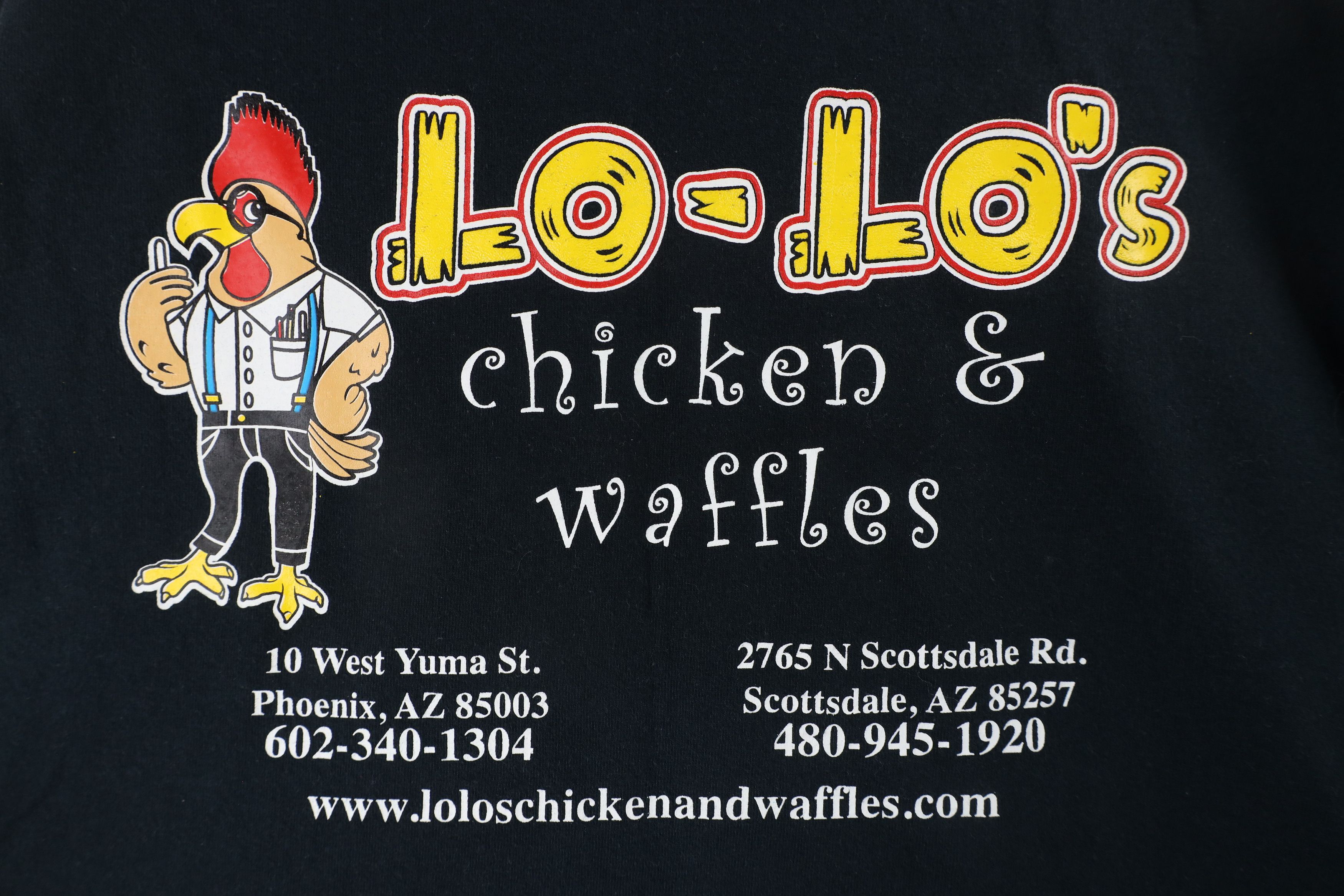 Vintage Vintage Streetwear Math Is Simple Chicken & Waffles T-Shirt Size US XXL / EU 58 / 5 - 6 Thumbnail