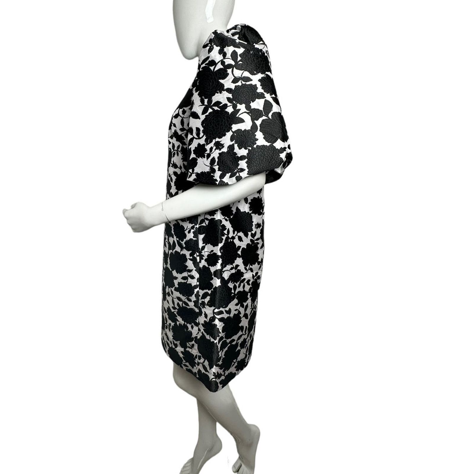Kate Spade Kate Spade Bicolor Floral Taxi Mainline Dress size 8 Size M / US 6-8 / IT 42-44 - 3 Thumbnail
