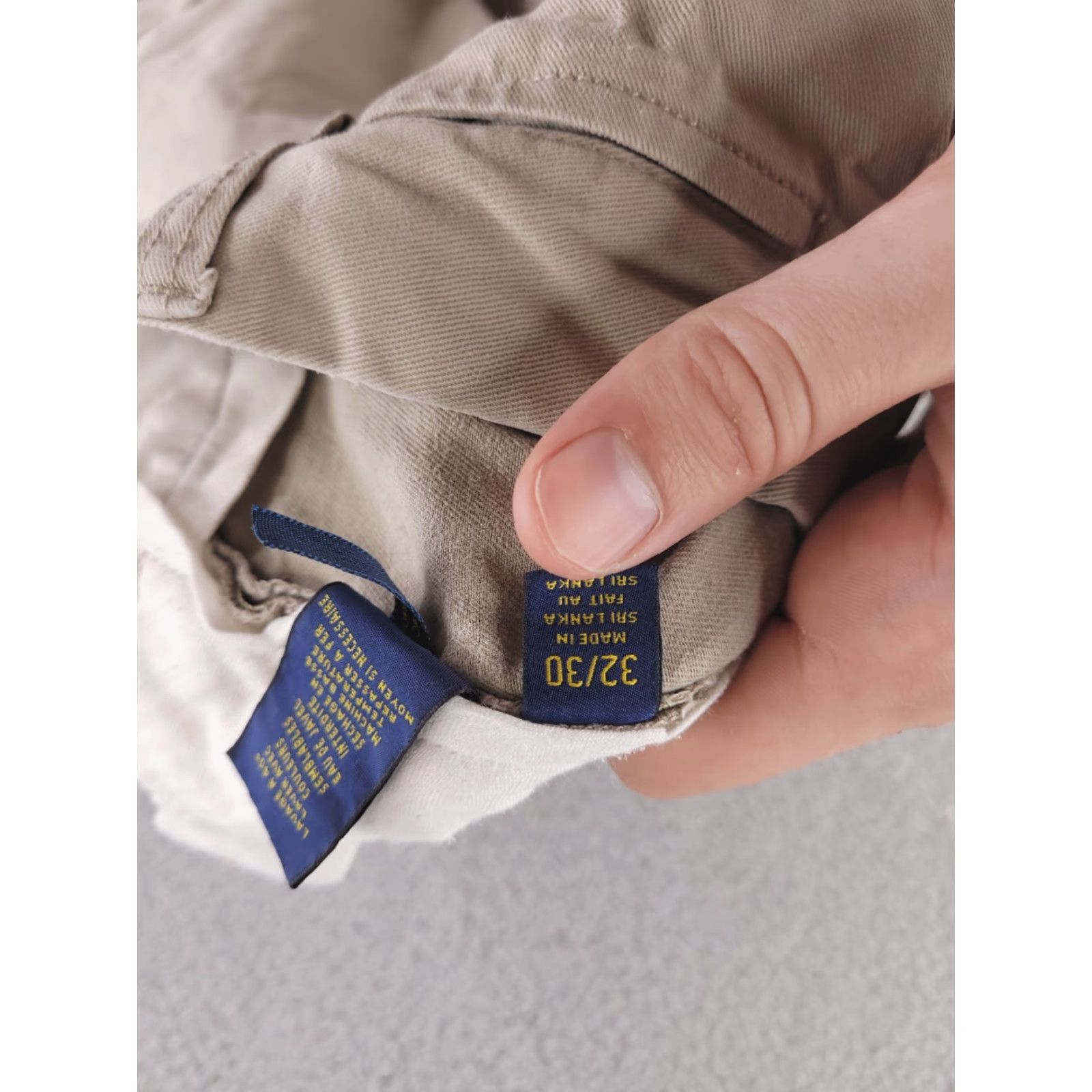 Polo Ralph Lauren Polo Ralph Lauren Pants Mens 32x29 Tan Beige Chino Khaki Straight Fit Work Shirt Size US XS / EU 42 / 0 - 7 Thumbnail