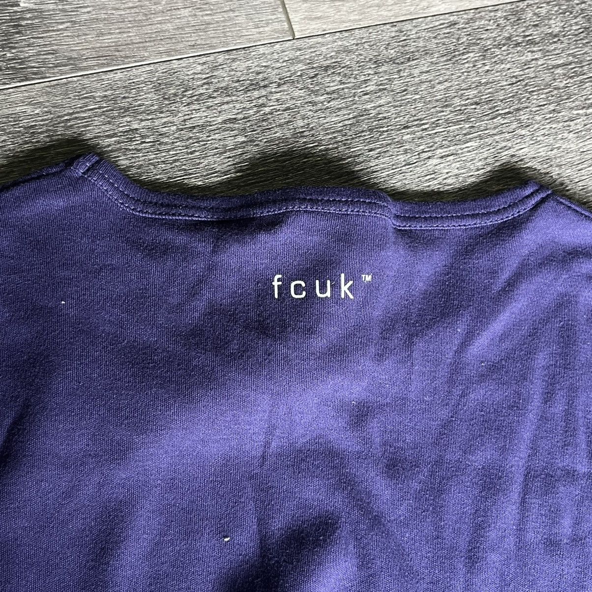 FCUK × French Connection New French Connection Lucky Fcuk Spellout Logo Designer Tee Size M / US 6-8 / IT 42-44 - 5 Thumbnail