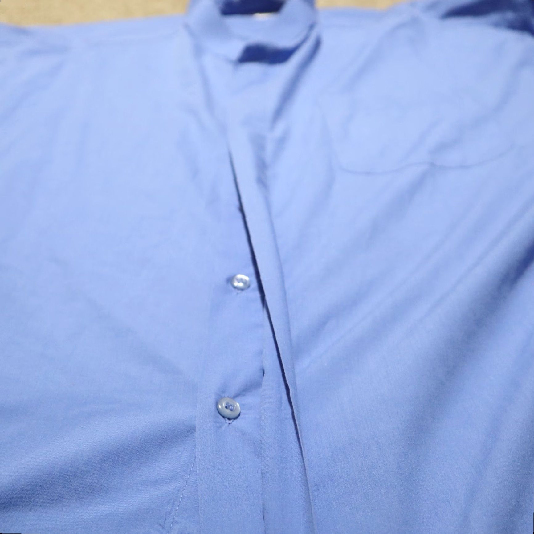 Vintage Bruno Conte Shirt Blue Long Sleeve Button-Up Adult 3X Big & Tall 3XB Mens Button-Up Shirt Blue Long Sleeve Bruno Conte Shirt" Size US XXL / EU 58 / 5 - 3 Thumbnail