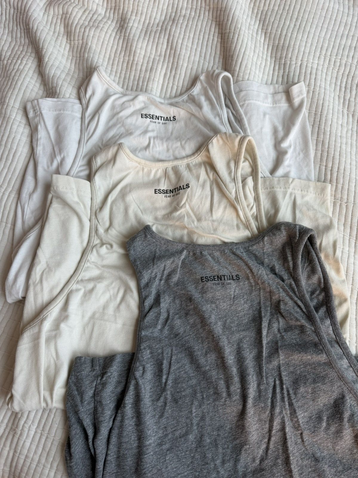 Fear of God Pre Owned Tank Tops 3 Pack Bundle Size US L / EU 52-54 / 3 - 1 Thumbnail