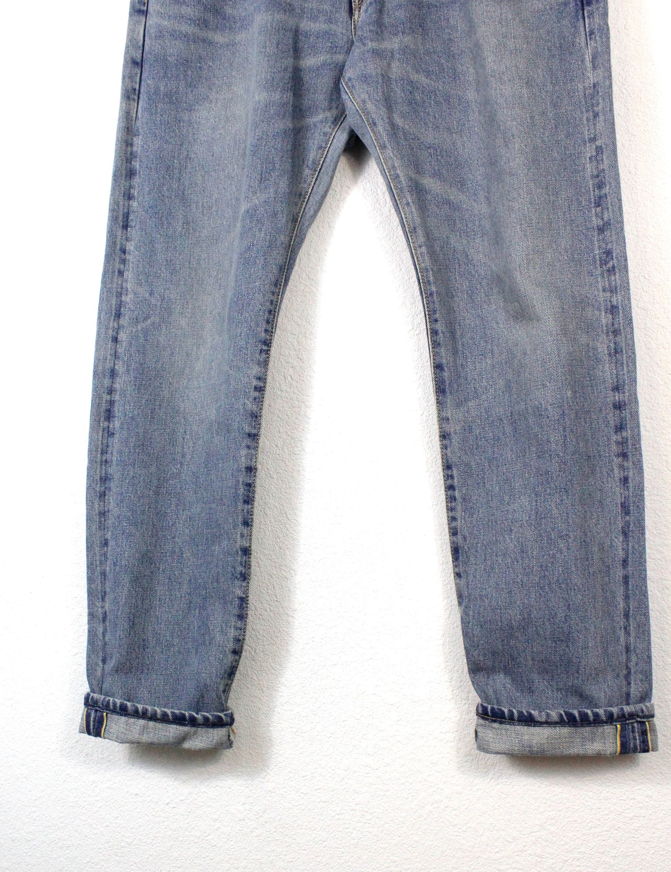 Edwin × Japanese Brand × Self Edge Edwin ESC33L Japan Rainbow Selvage Denim Jeans Pants 31 Size US 31 - 3 Thumbnail