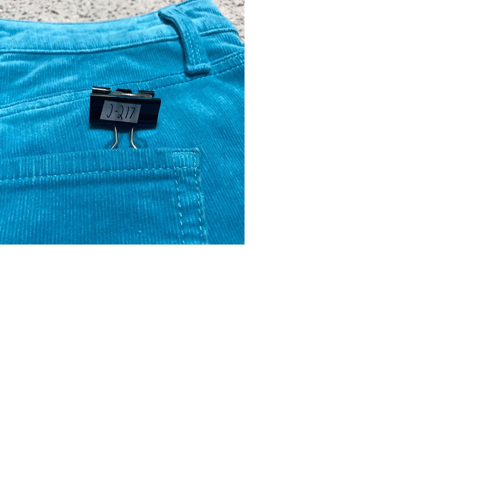 Talbots Talbots Jeans Womens sz 10 Jegging High Rise Blue Corduroy Medium Wash Size 30" / US 8 / IT 44 - 9 Thumbnail