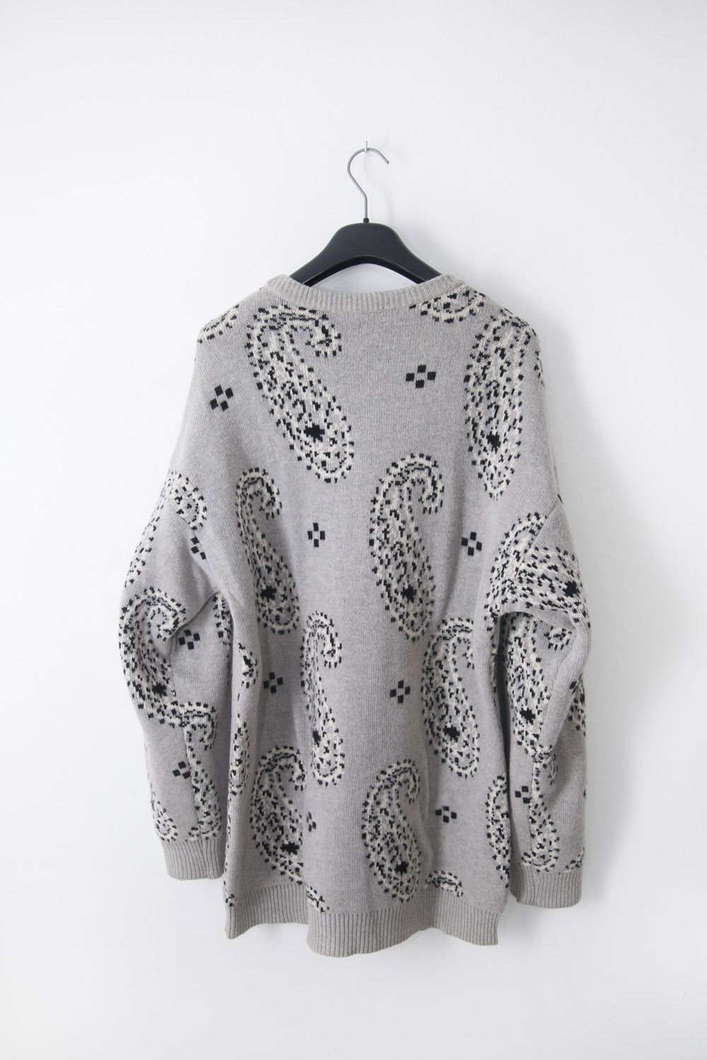 Raf Simons AW04 Waves paisley sweater Size US M / EU 48-50 / 2 - 3 Thumbnail