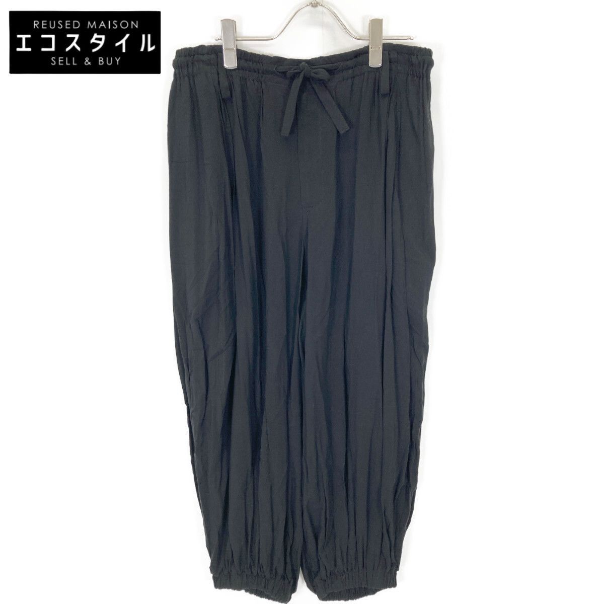 Yohji Yamamoto Yohji Yamamoto Pour Homme Rayon Jersey Yellow Pants Size US 29 - 1 Thumbnail