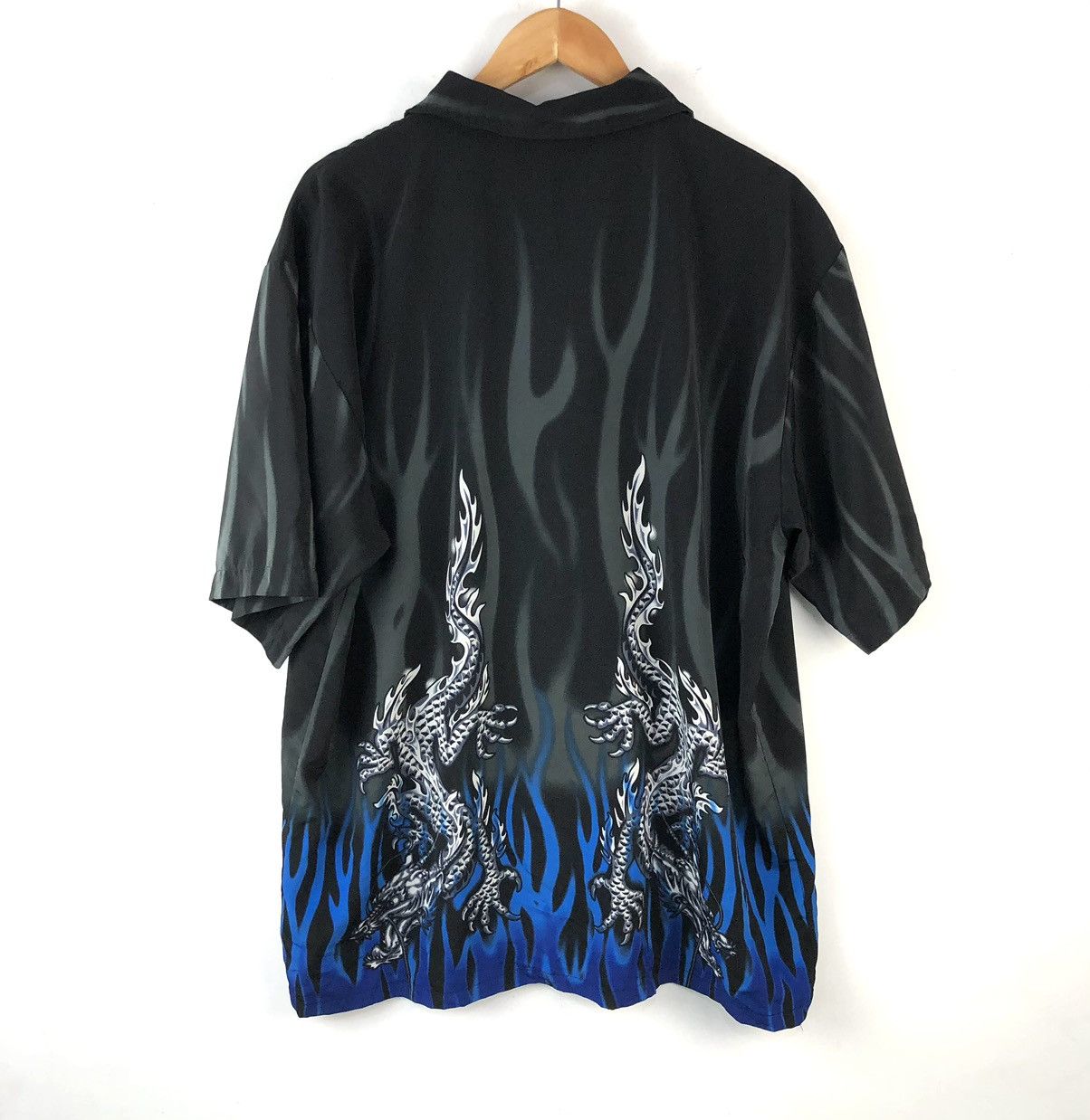 Vintage Vintage super dope design retro hawaian button shirt XL Size US XL / EU 56 / 4 - 2 Thumbnail