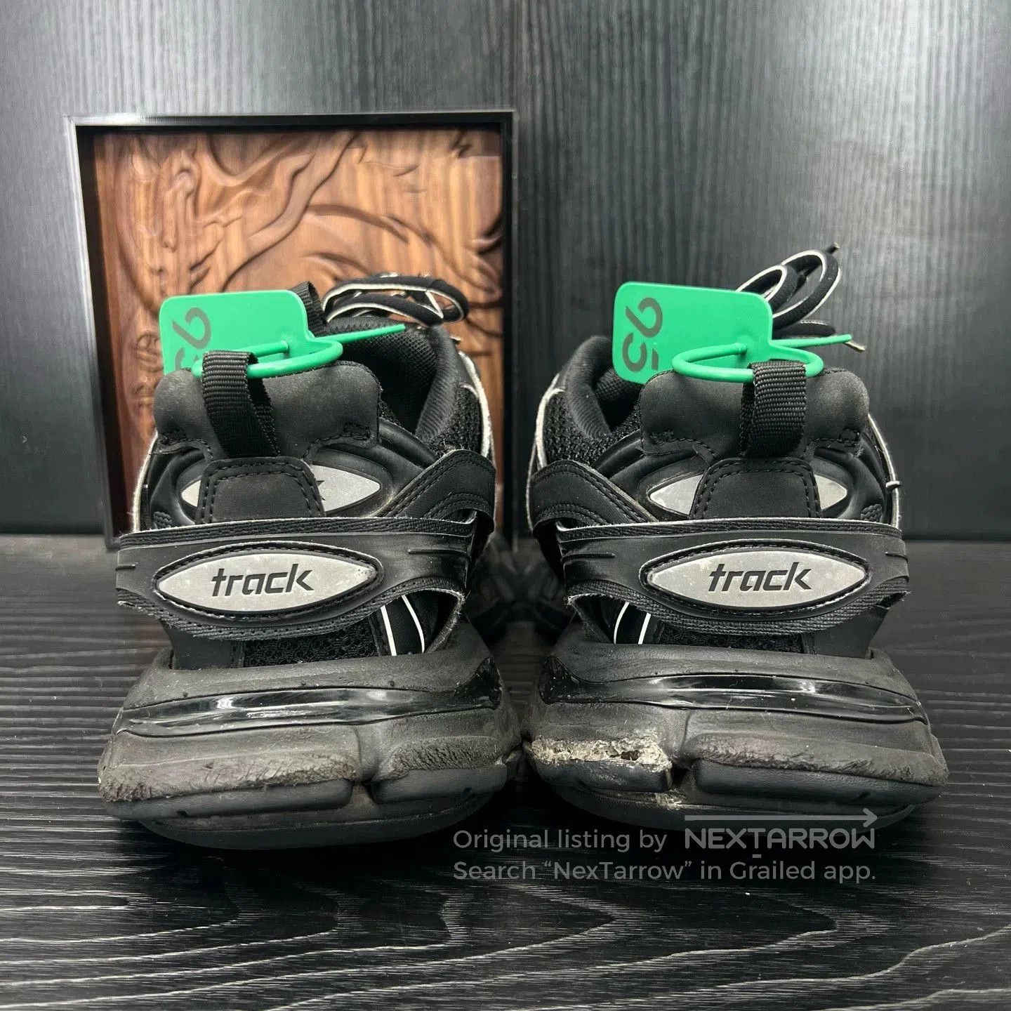 Balenciaga Balenciaga Track Black Used Sneakers. Size US 8 / EU 41 - 3 Thumbnail