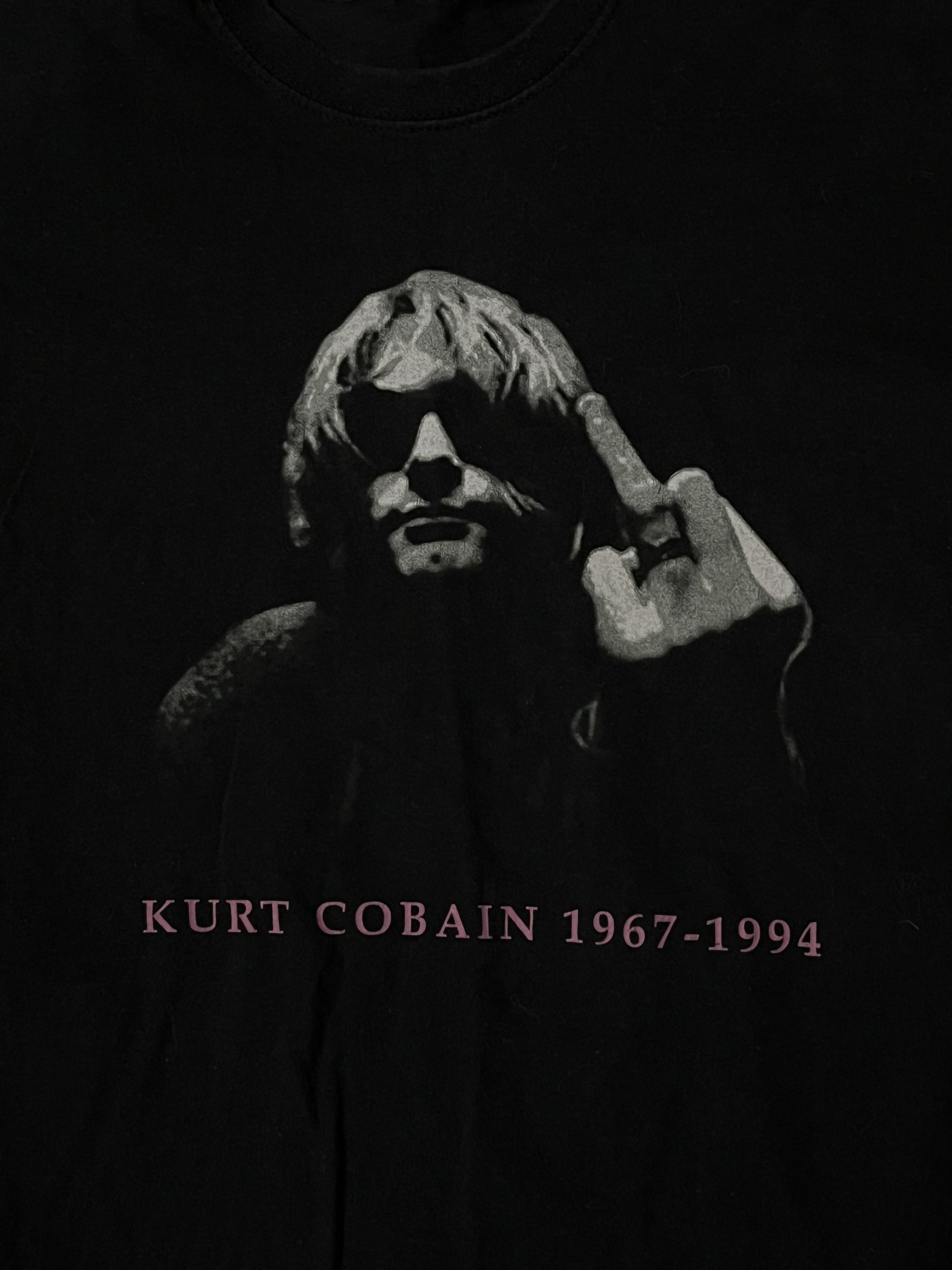 Band Tees × Vintage Vintage Nirvana Kurt Cobain Memorial Tee Size US M / EU 48-50 / 2 - 4 Thumbnail