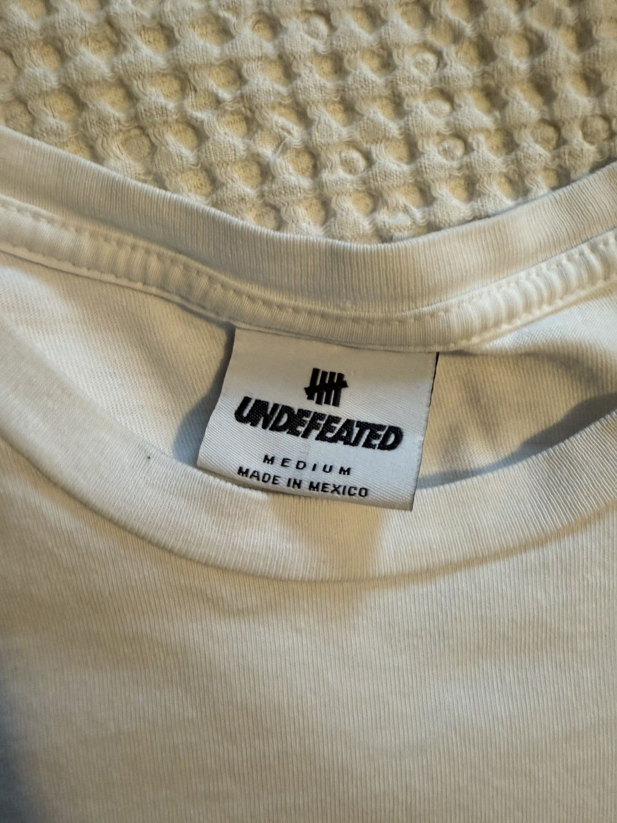 Undefeated × Vintage White Vintage Rare Undefeated Tee Size US M / EU 48-50 / 2 - 4 Thumbnail
