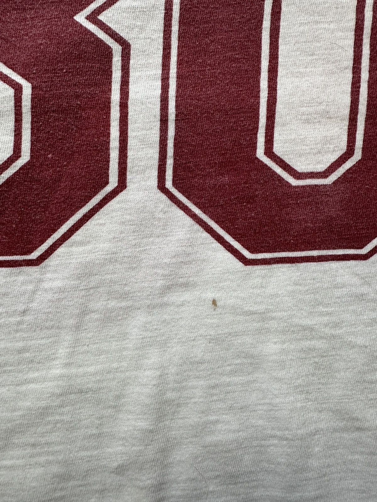 Vintage Vintage 50s 60s FSU Football Ringer Shirt Size US L / EU 52-54 / 3 - 5 Thumbnail