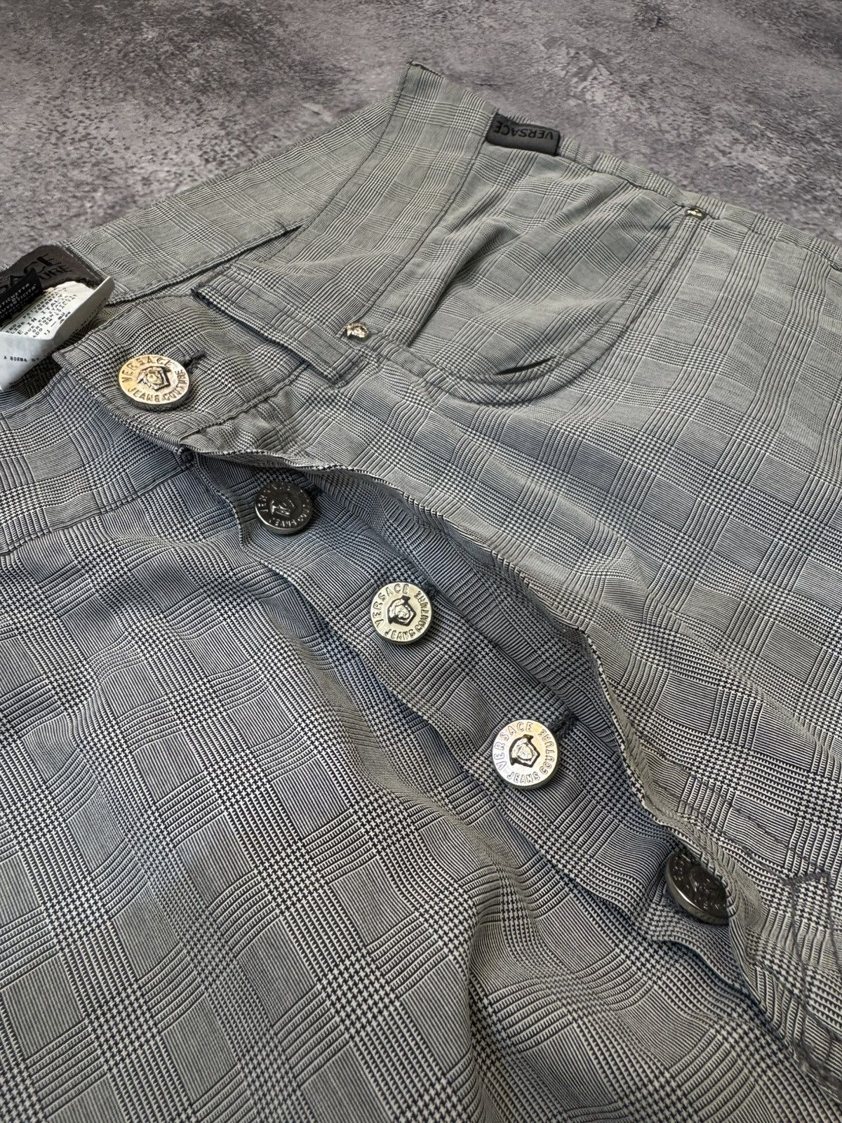 Versace × Versace Jeans Couture × Vintage Vintage Versace Jeans Couture Pants Size US 34 / EU 50 - 8 Thumbnail