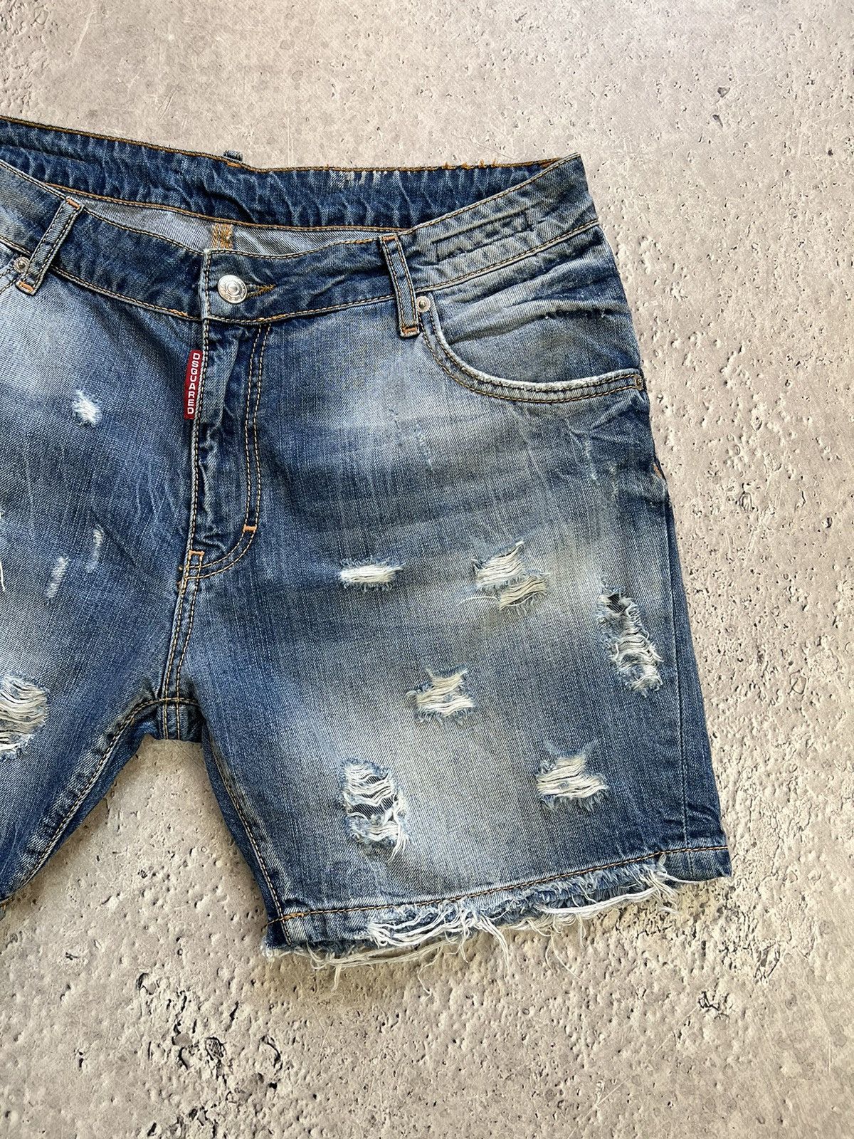 Dsquared2 Dsquared distressed luxury jeans shorts Size US 30 / EU 46 - 2 Thumbnail