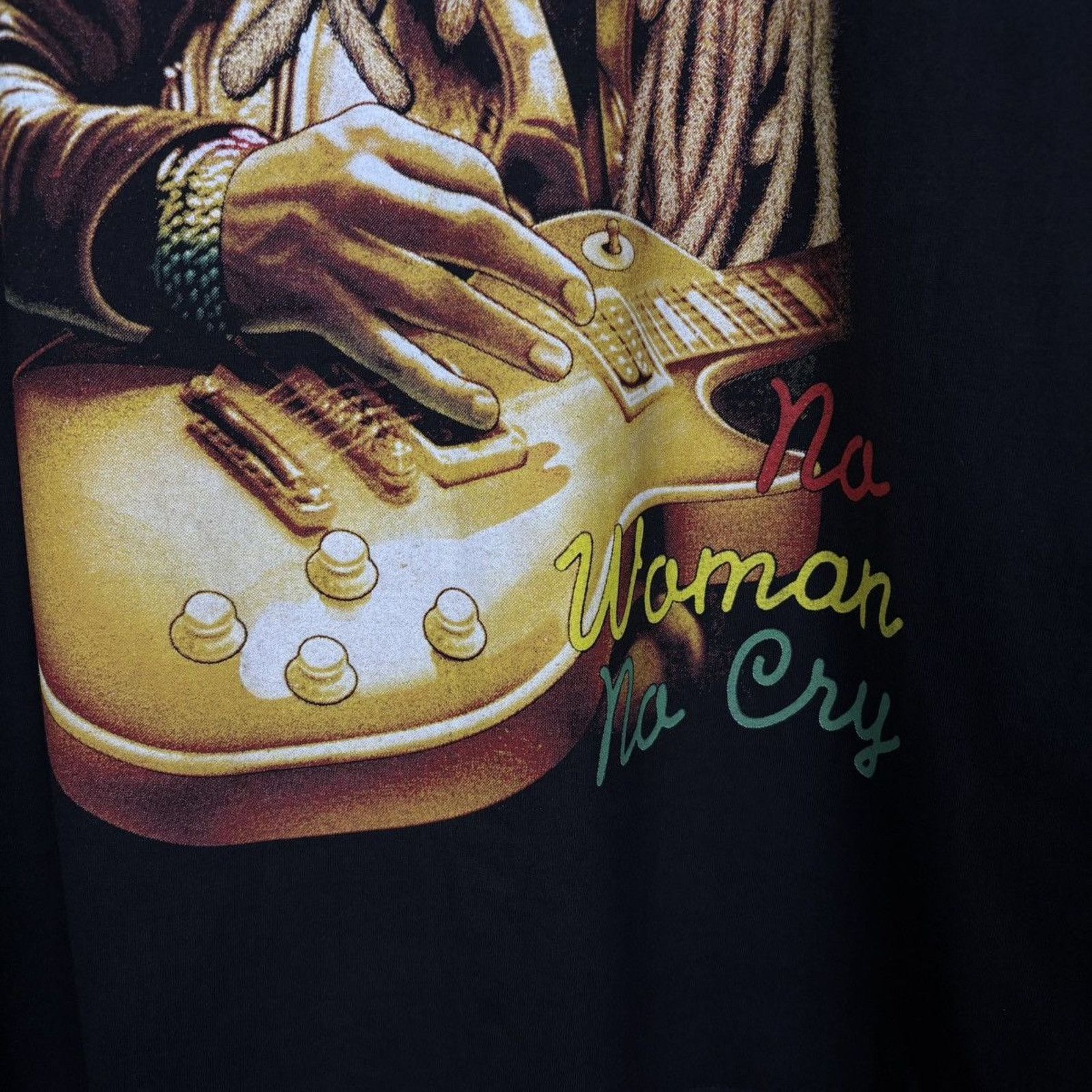 Band Tees × Vintage 🇯🇲BOB MARLEY No Woman No Cry T Size US L / EU 52-54 / 3 - 4 Thumbnail