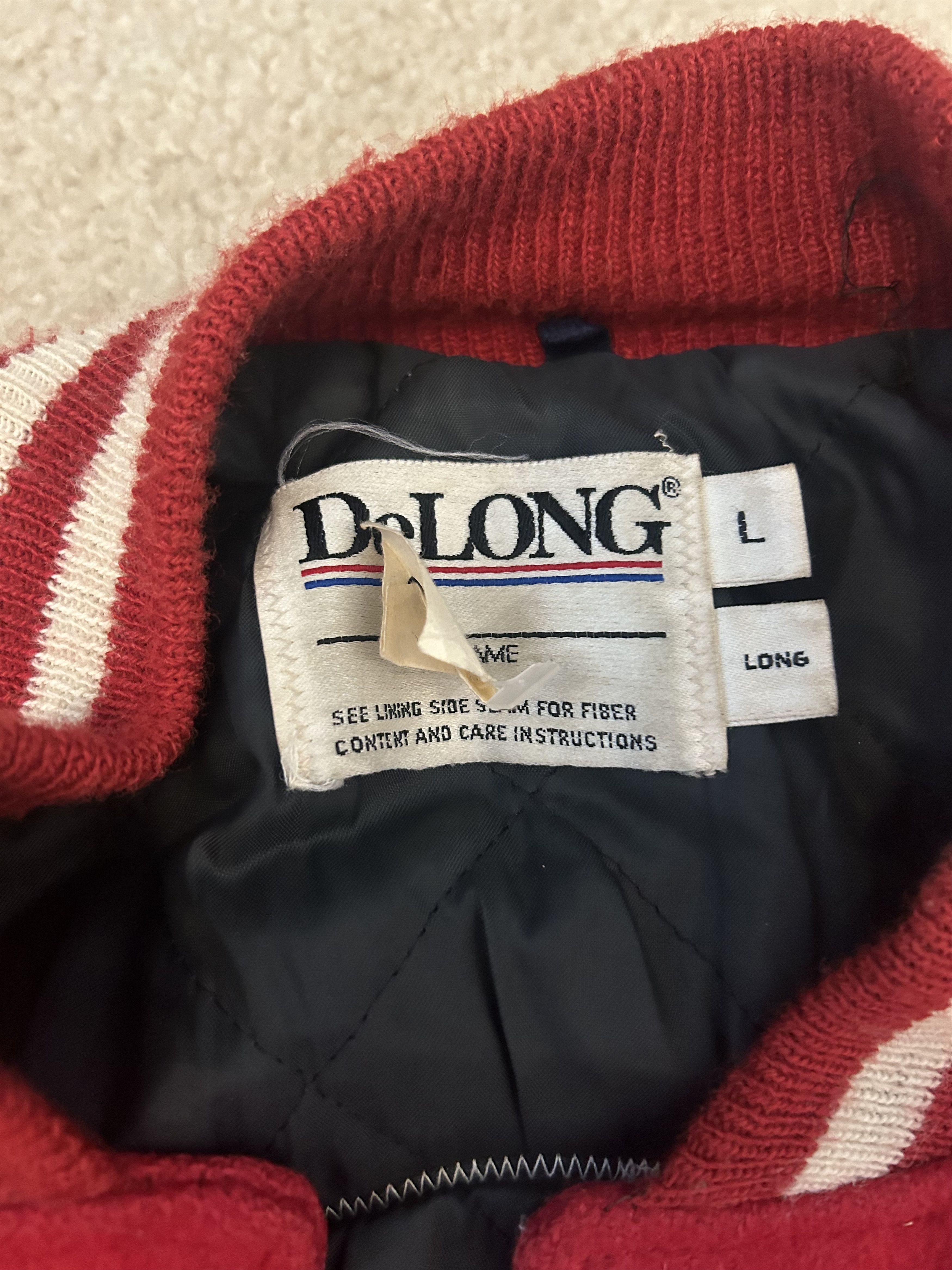 Other Red and White Vintage Varsity Jacket Size US L / EU 52-54 / 3 - 5 Thumbnail